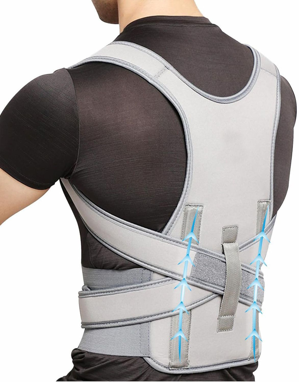Image of Baben Free Size Posture Corrector For Men And Women Back / Lumbar Support