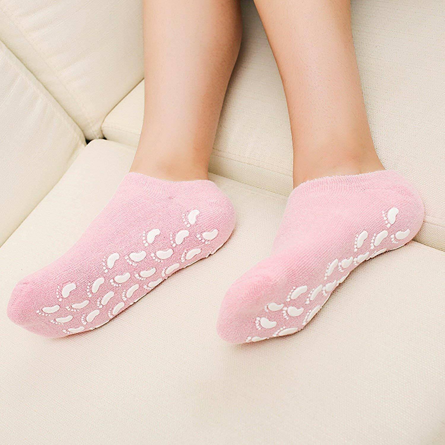 ActrovaX IIX™-68-QZ-Gel Socks Soft Moisturizing Gel Socks Foot Support