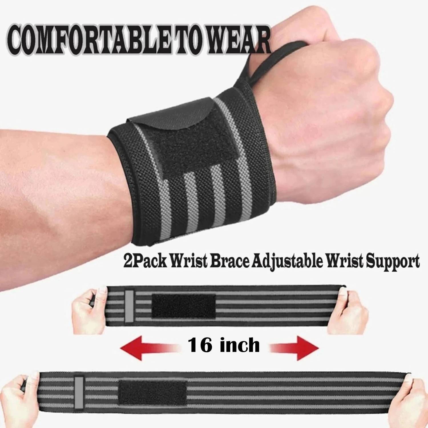 JUSTIFIT Professional Wrist Support - 1 Pair - Image 5