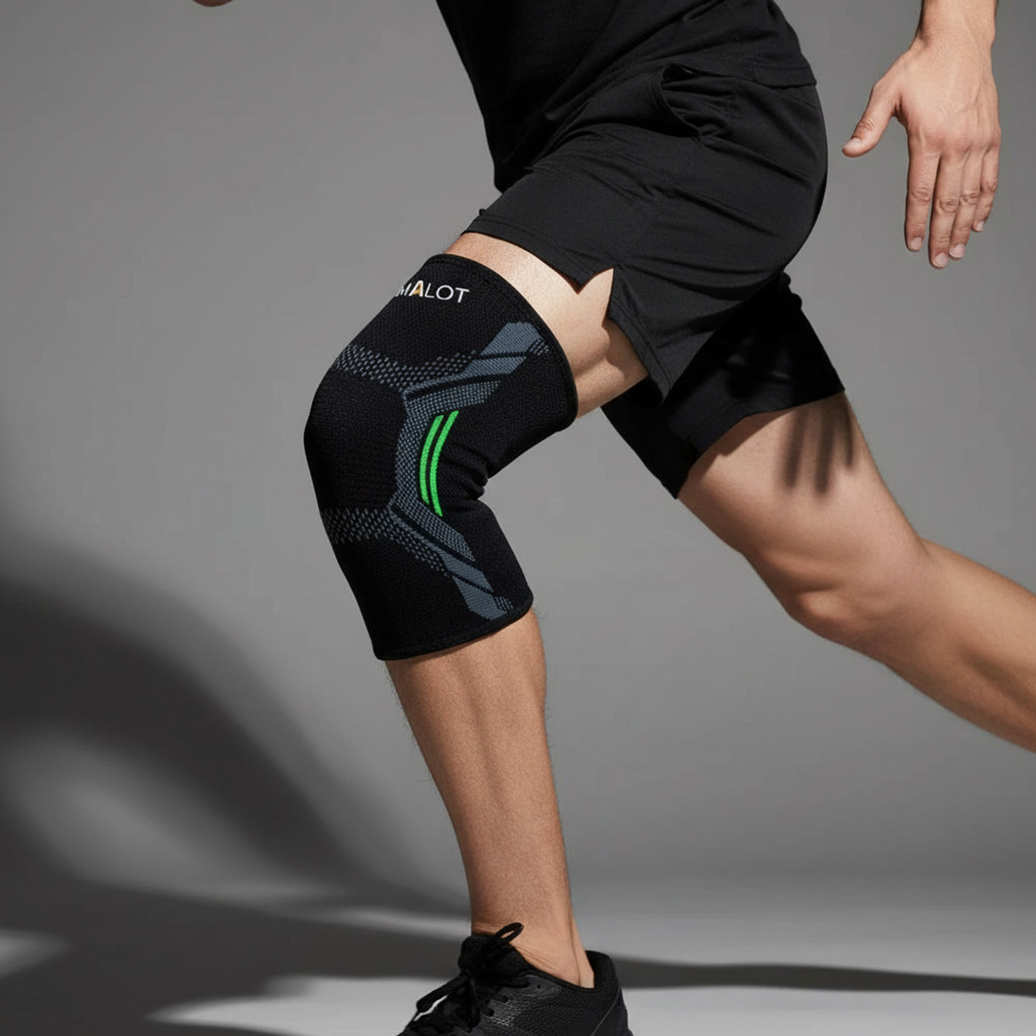 Image of iamalot Knee Support Sleeve for Men & Women | Sports Knee Cap for Gym, Running, Workout Knee Support