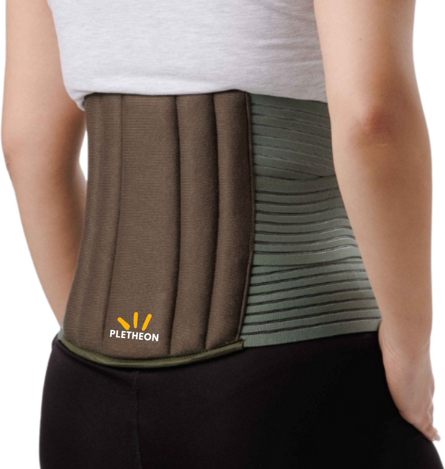 Image of PLETHEON Lumbar Sacral Support Belt back pain relief for Men & Women Back / Lumbar Support