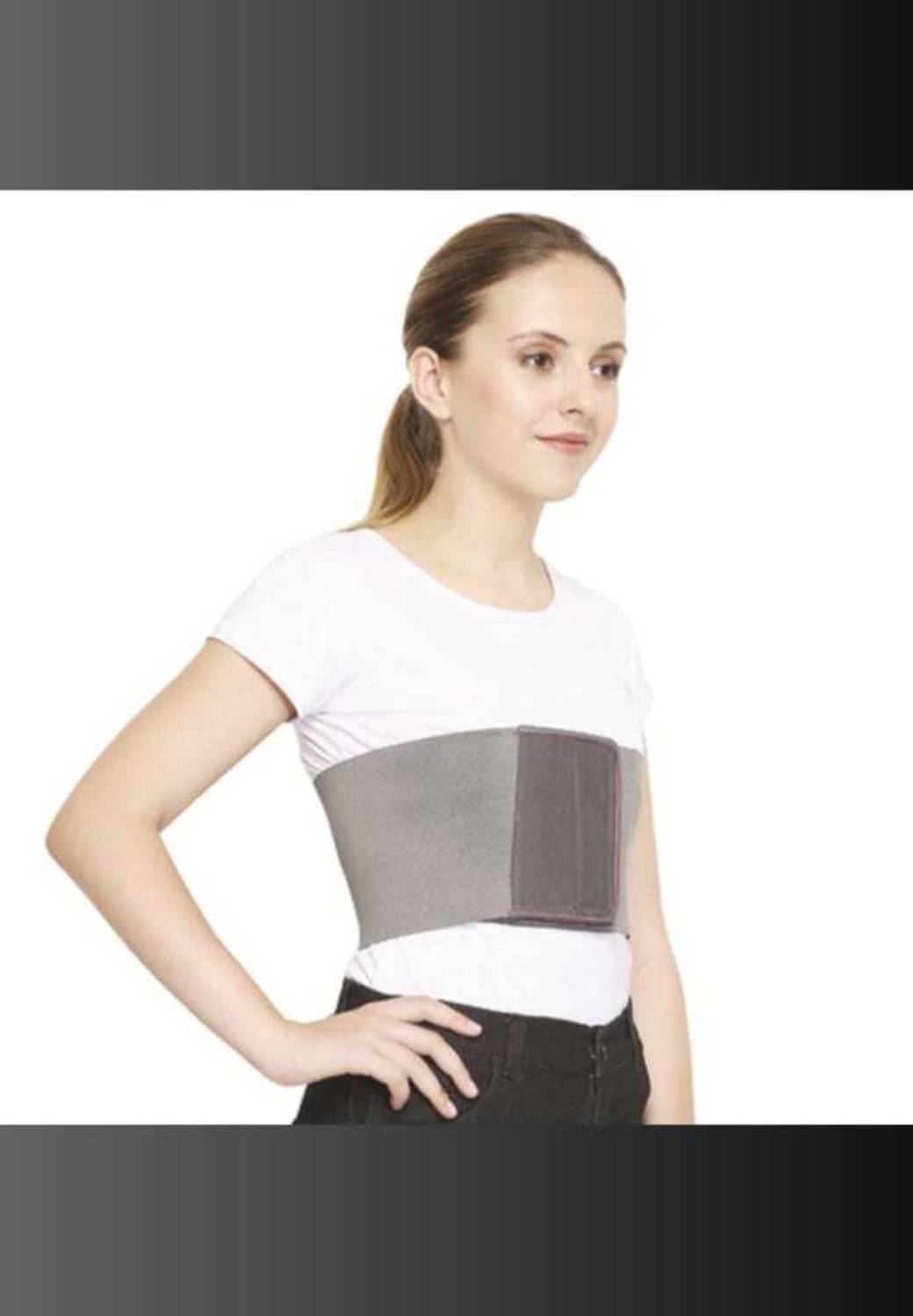 BRIJJ HELTH CARE Adjustable Rib Supports Belt Fracture Injury Binder, Chest Injury & Pain Relief Posture Corrector