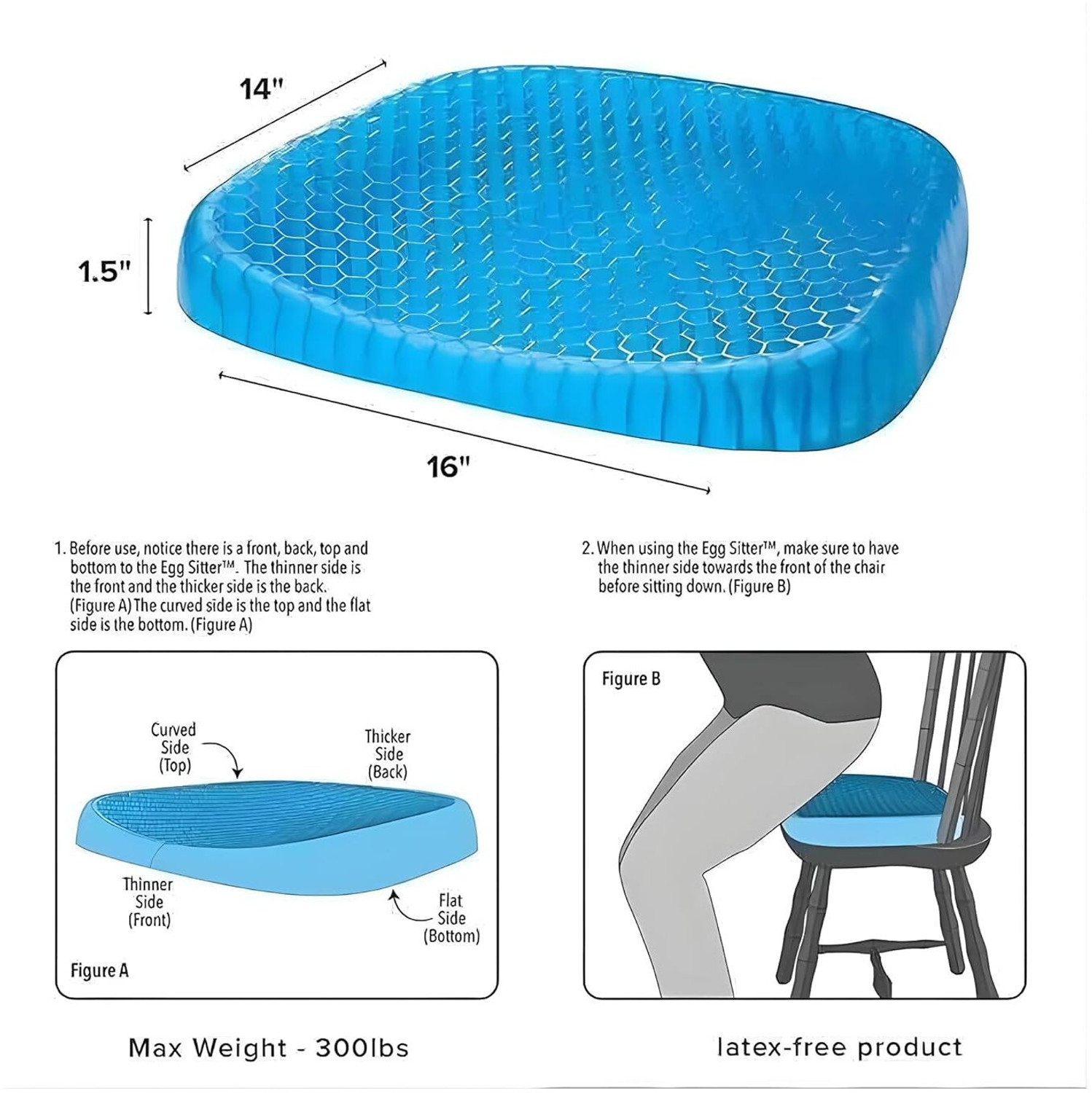 Image of Tysyv Egg Person Assist Mat - Plush Bench Mat Shoulder Support