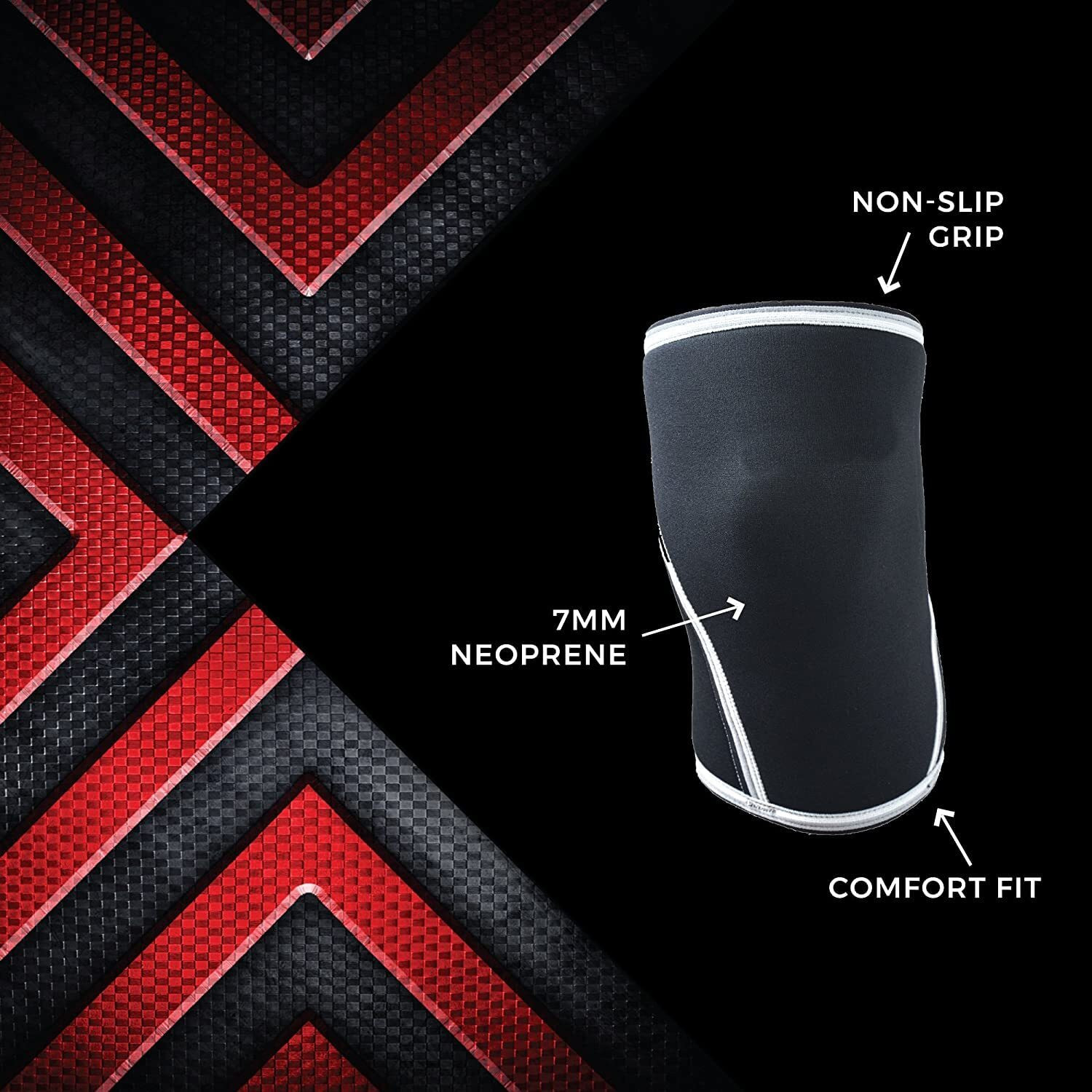 Image of Leosportz (1pair) of Sports Pain Relief knee sleeve knee cap knee guard Knee Support