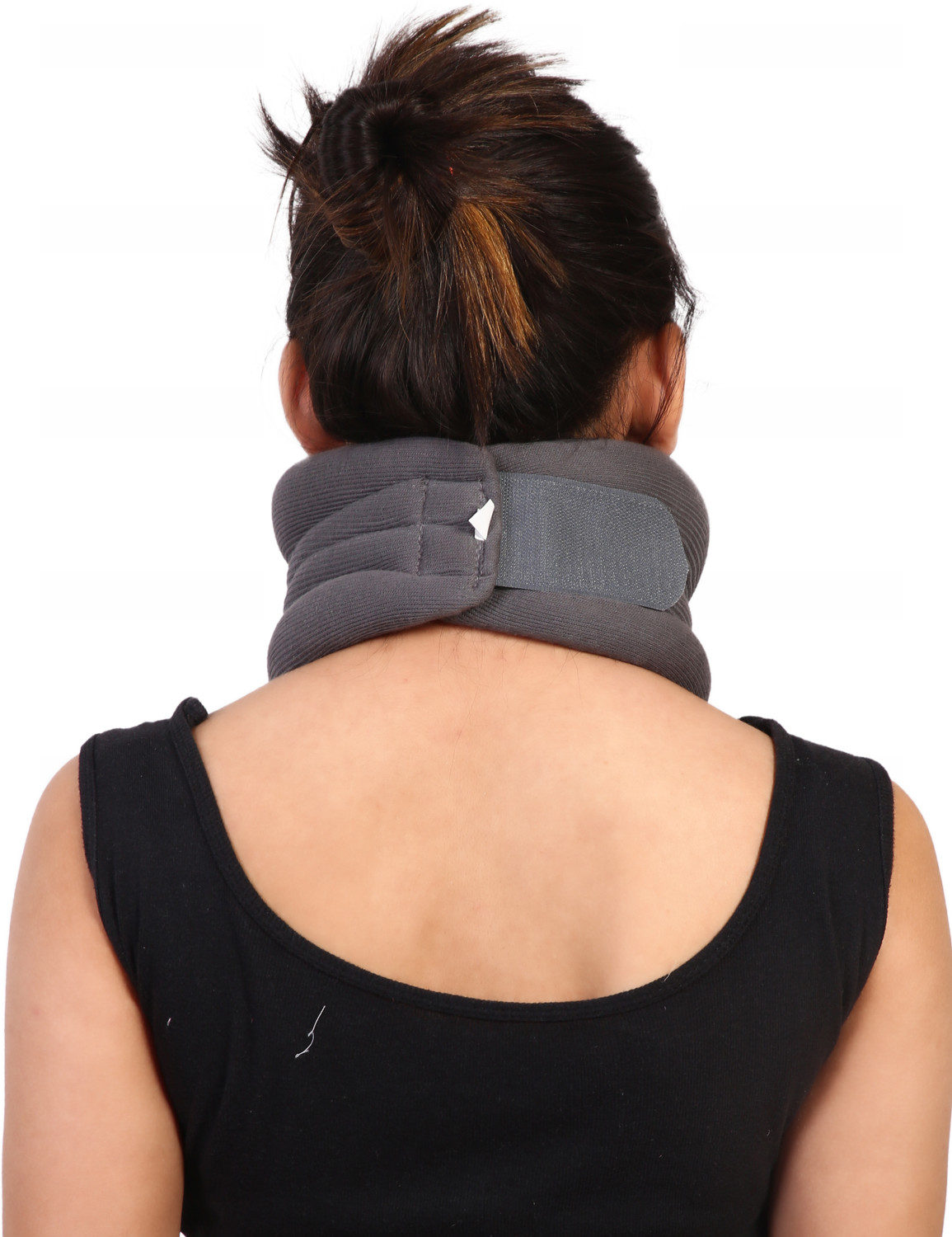 Image of ORANCLE CARE Adjustable Soft Cervical Collar for Extra Support & Relieves Pain in Neck (GREY) Neck Support