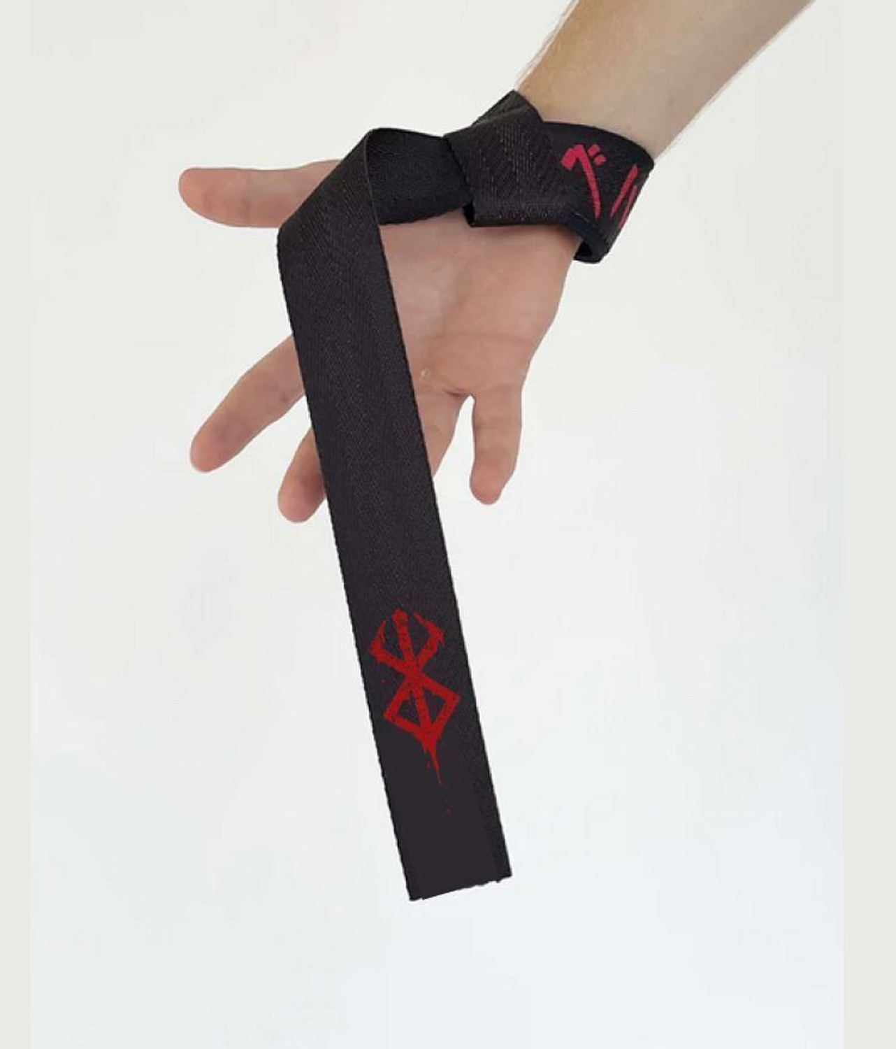 Image of Zoku Anime-Inspired Dark Warrior Lifting Straps Wrist Support