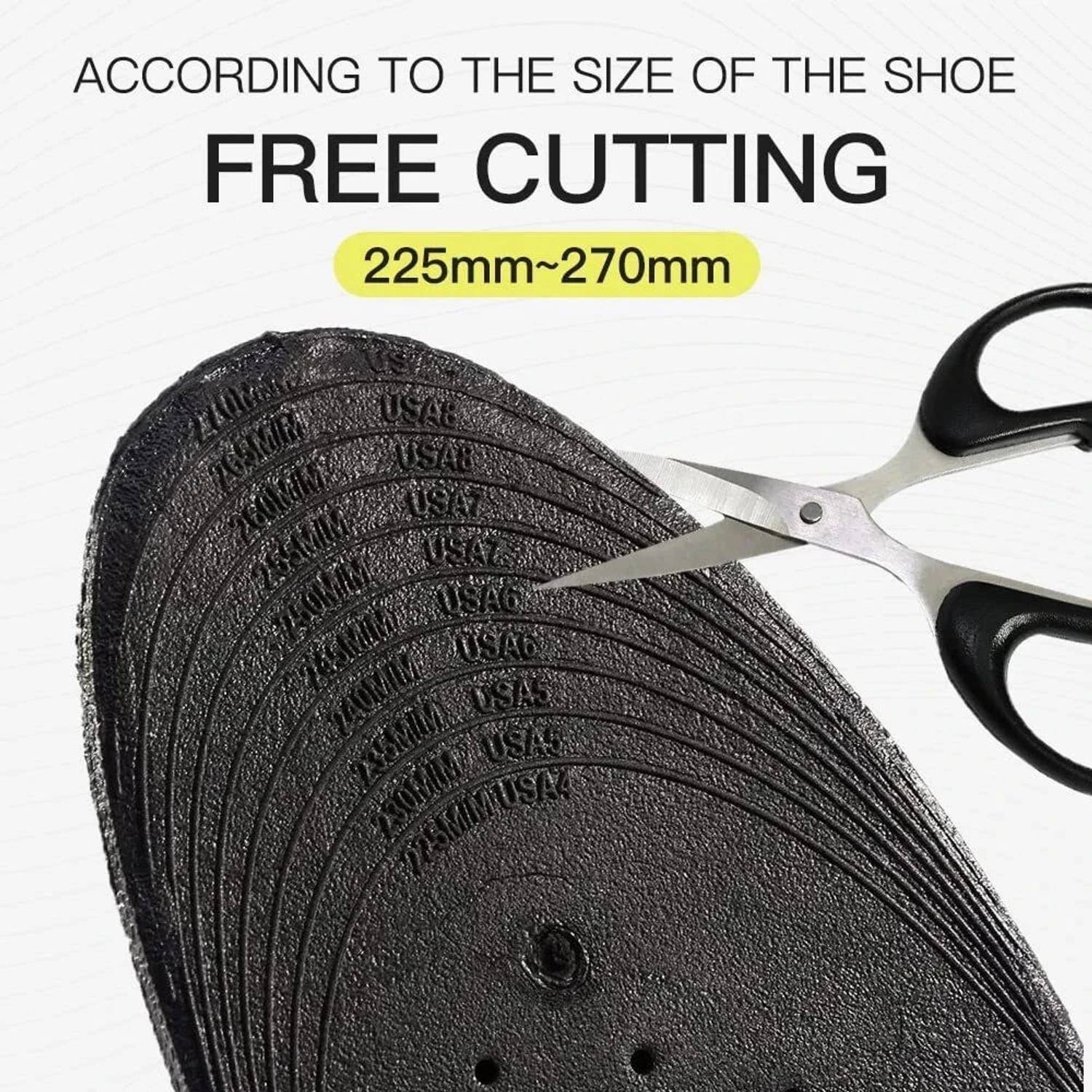 Jwxno 3-Layer Air Cushion Heel Insole - Image 4