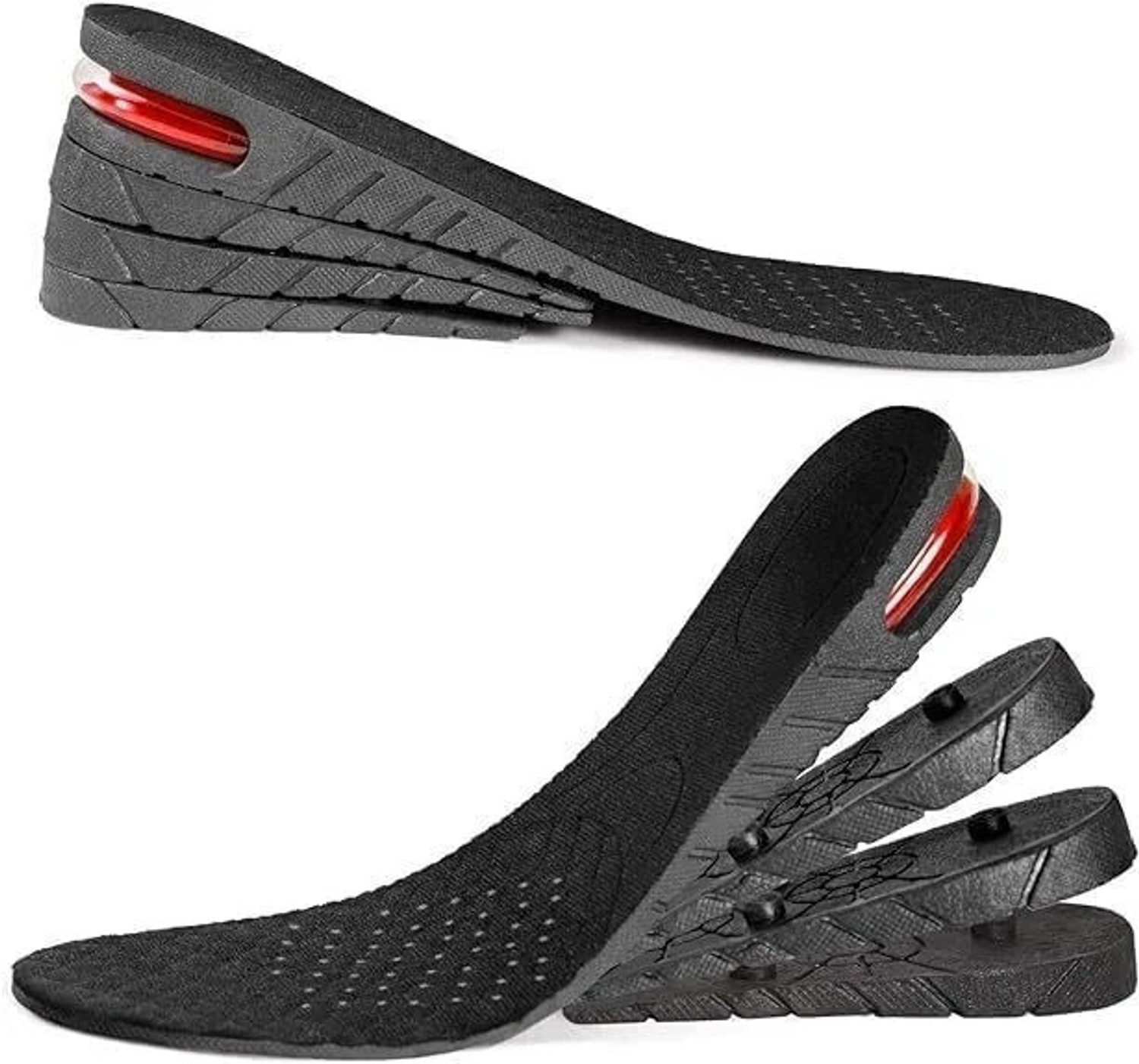 Image of RTURO 3 Layer 7cm Height Increase insole Shoes Pad Air Cushion for men & women Insole