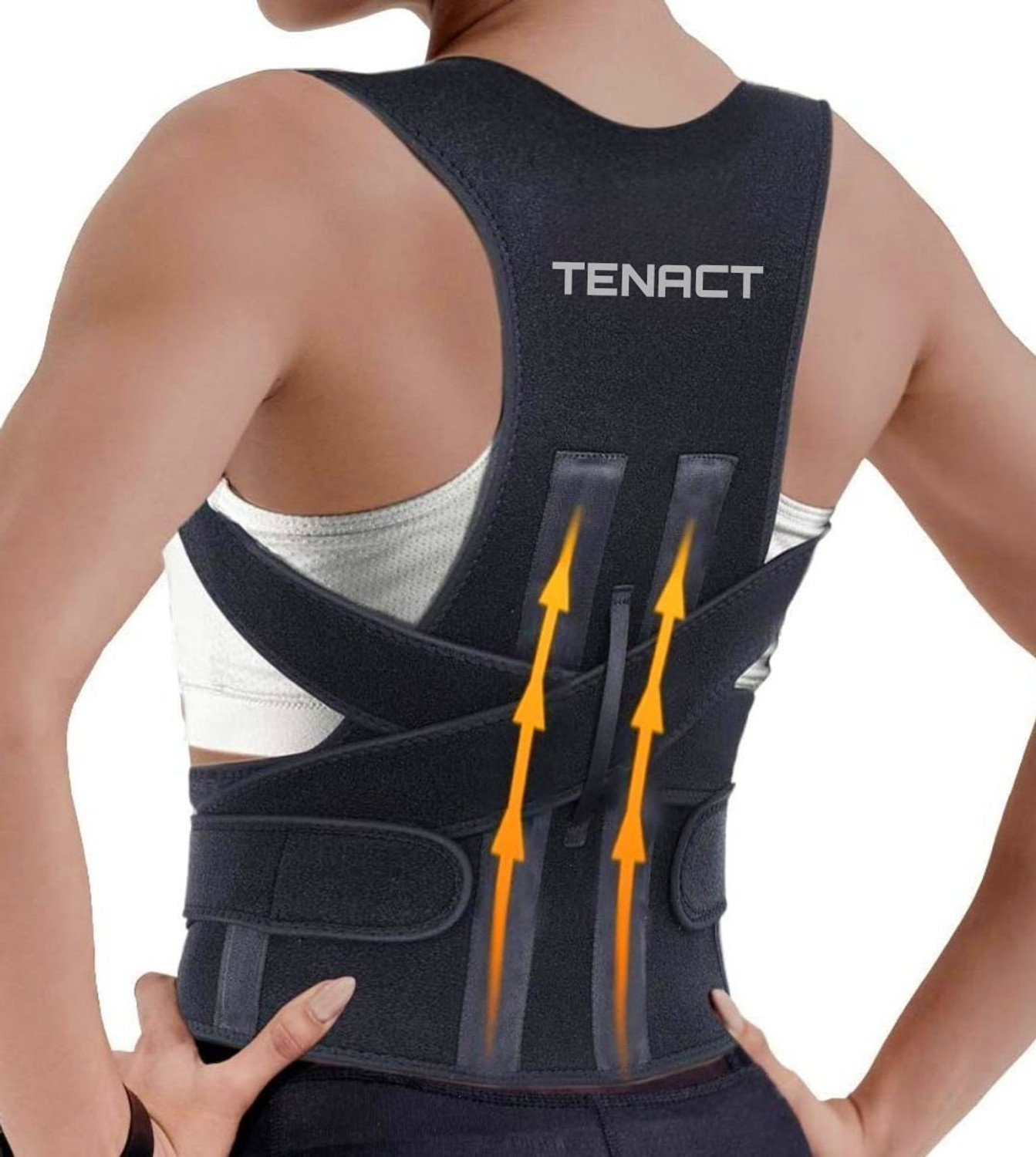 Image of TENACT Posture Corrector Belt for men & women Back Support & Posture Corrector