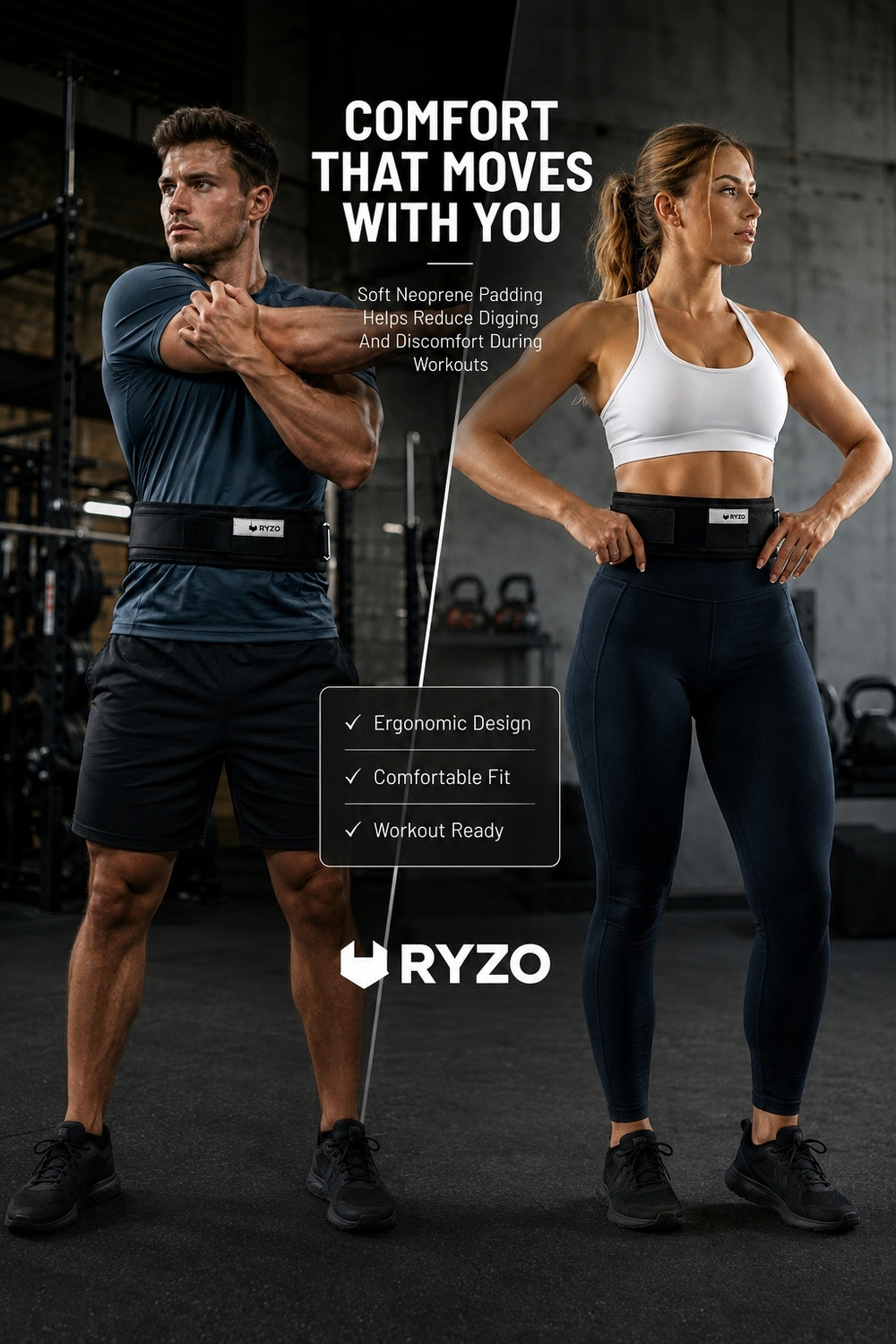 Image of RYZO GYMBELT RYZO Back / Lumbar Support