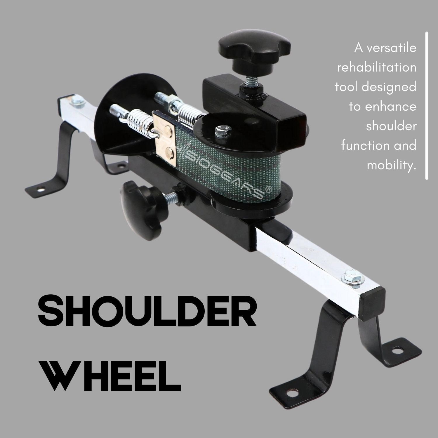 Image of MEDGEARS Shoulder Wheel Compact Model With Wrist Exerciser for physiotherapy Balance Step Balance Step