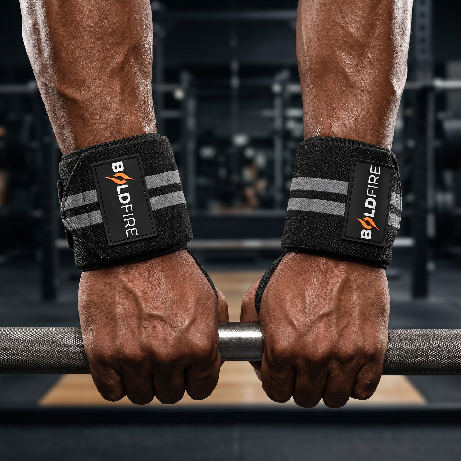 Image of BoldFire Fitness ComboWrist Band With Gym Bag & 700ML Gym Shaker with Whisk Ball