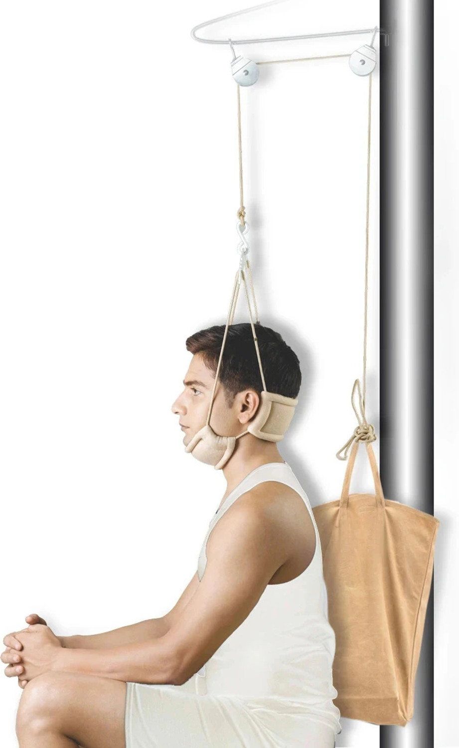 Image of Dyna Home Cervical Traction-Universal Neck Support