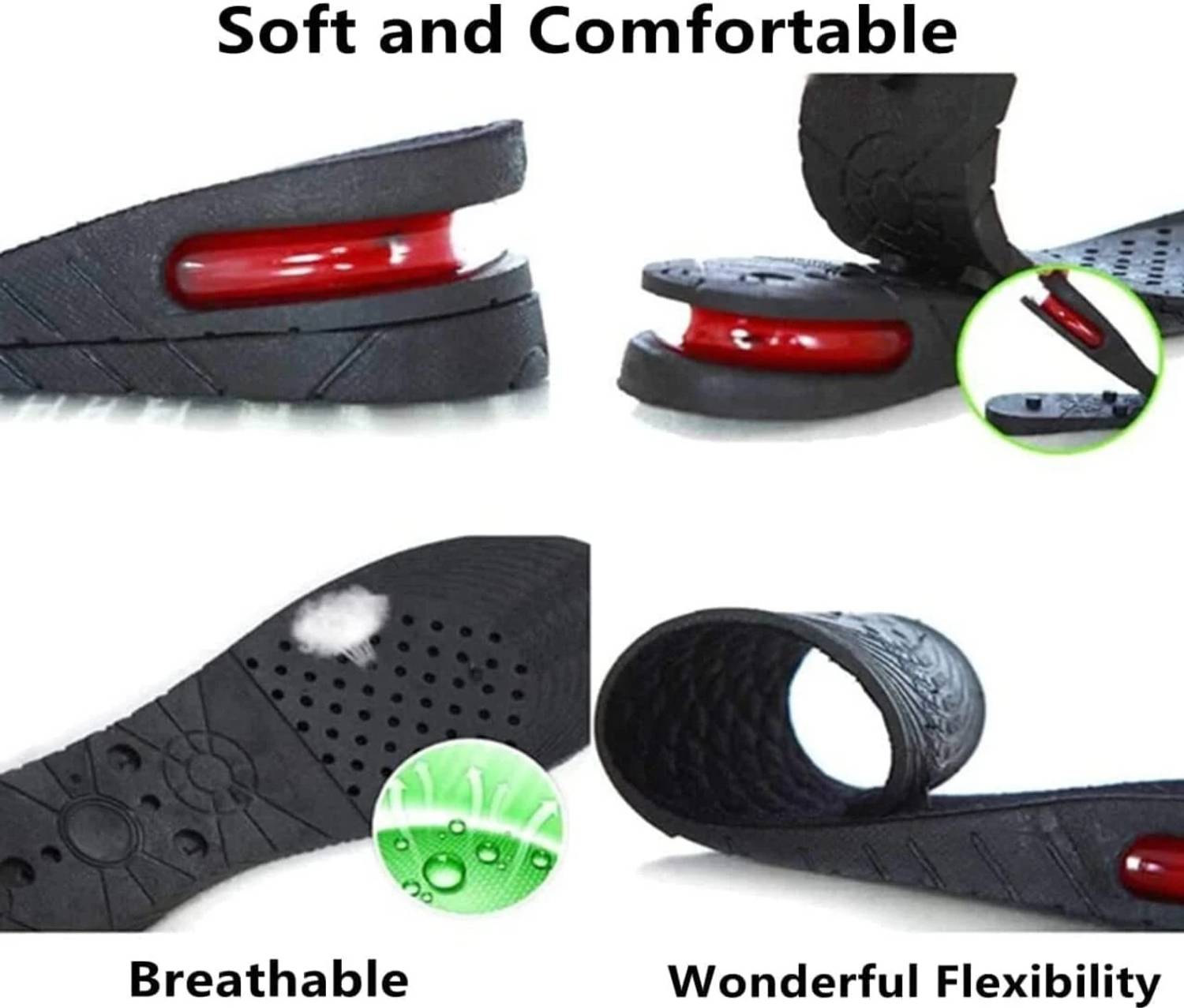 KGBTREADS Height Increase Insoles 3 Layer - Image 2