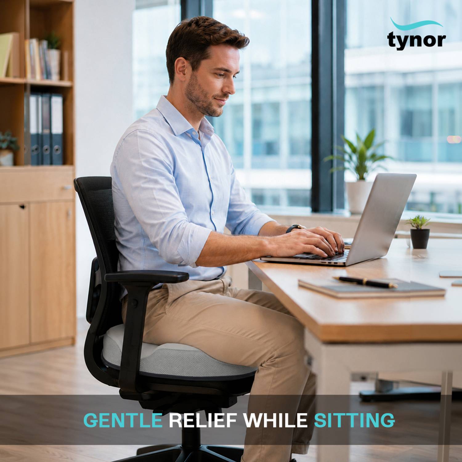 TYNOR Round Ring Cushion Seat, Universal, 1 Unit - Image 5