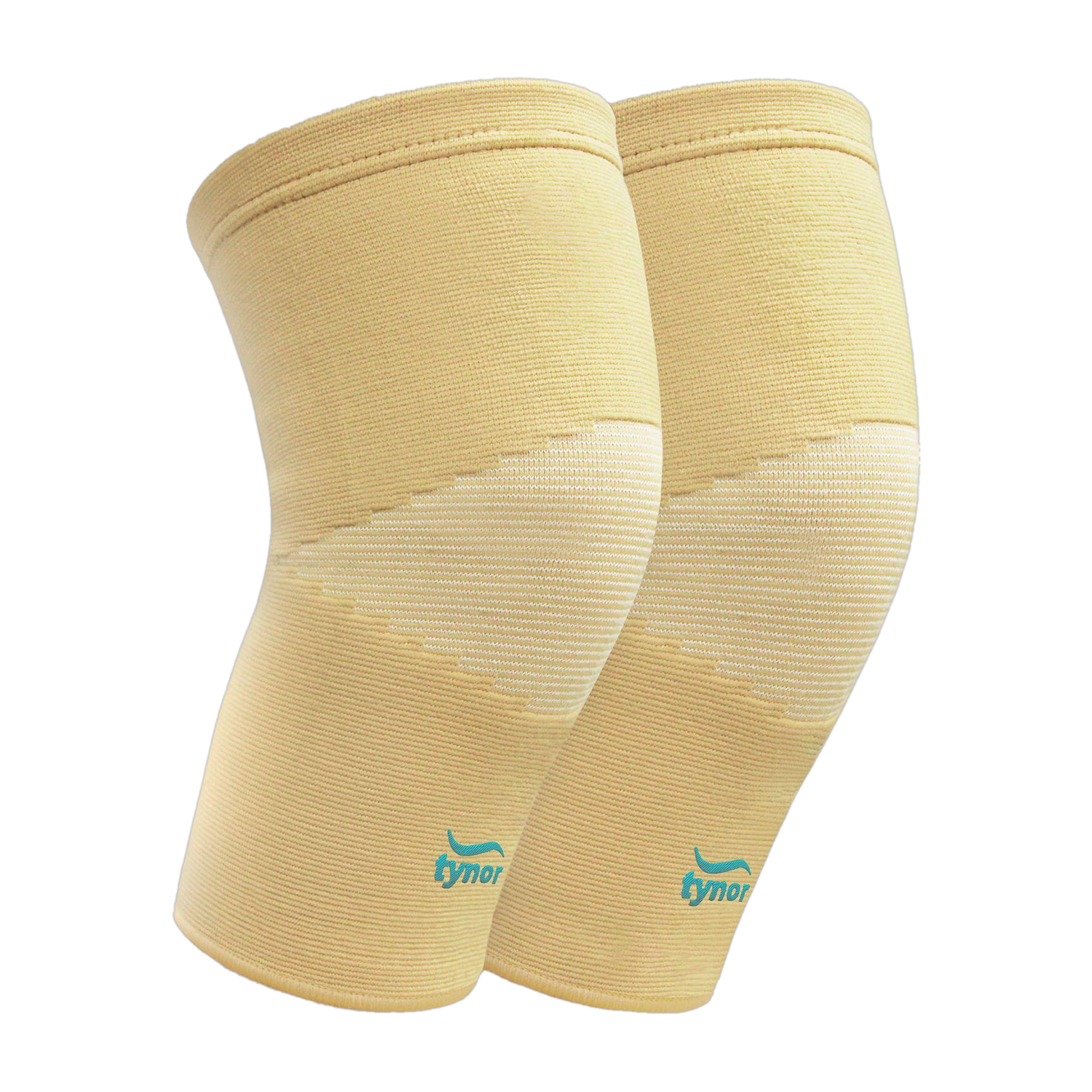 TYNOR Knee Cap, Beige, Large, 1 Pair Knee Support