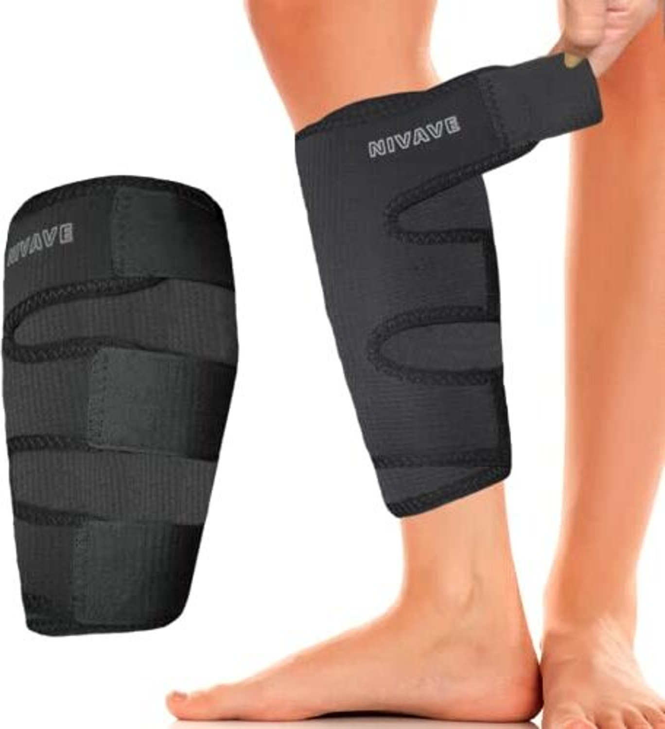 Image of Nivave Adjustable Calf Support Brace Sleeve Supporter