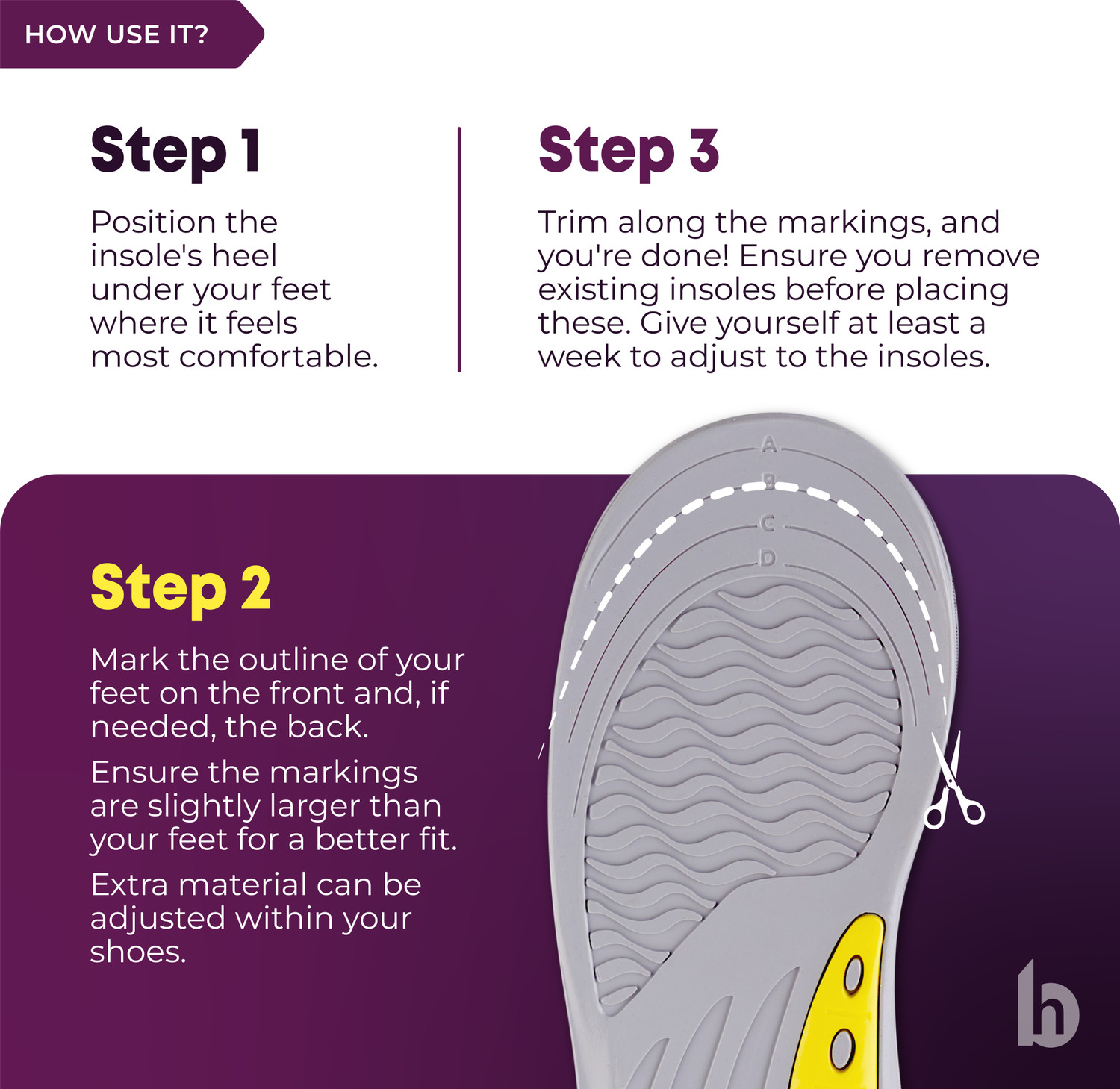 Image of betterhood PosturePro Dual Gel Shoe Inserts for Men, Women | Everyday Comfort Ergonomic Insole