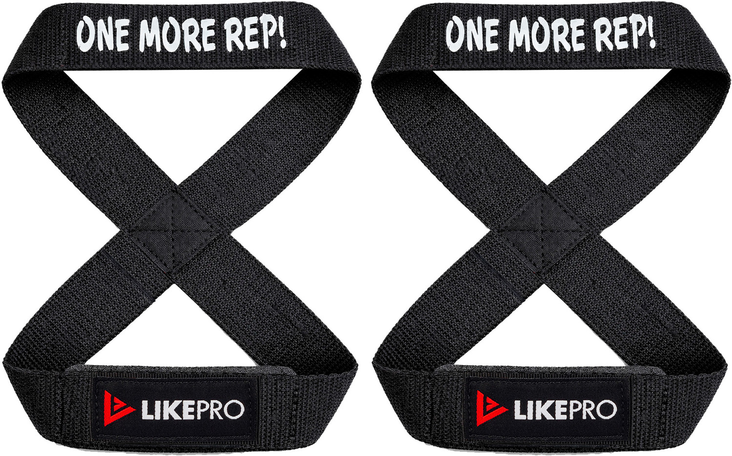 Image of LIKEPRO Kit Set of 4 - Weightlifting Belt, Wrist Wraps, Lifting Straps & Figure 8 Straps Weight Lifting Belt