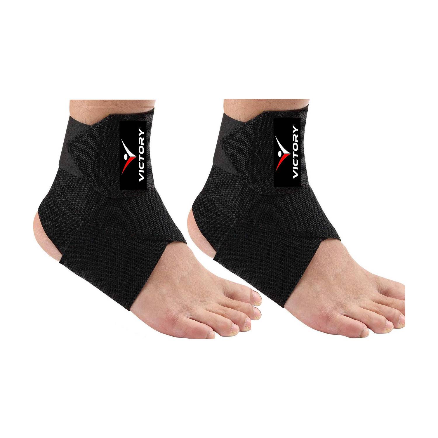 Victory Ankle Brace Support Compression Pack of 2 - Image 1