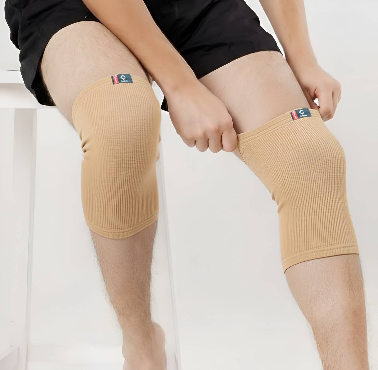 CAPTAIN Knee Cap for Pain Relief, Sports, Gym, Exercise, Running for Men & Women Knee Support