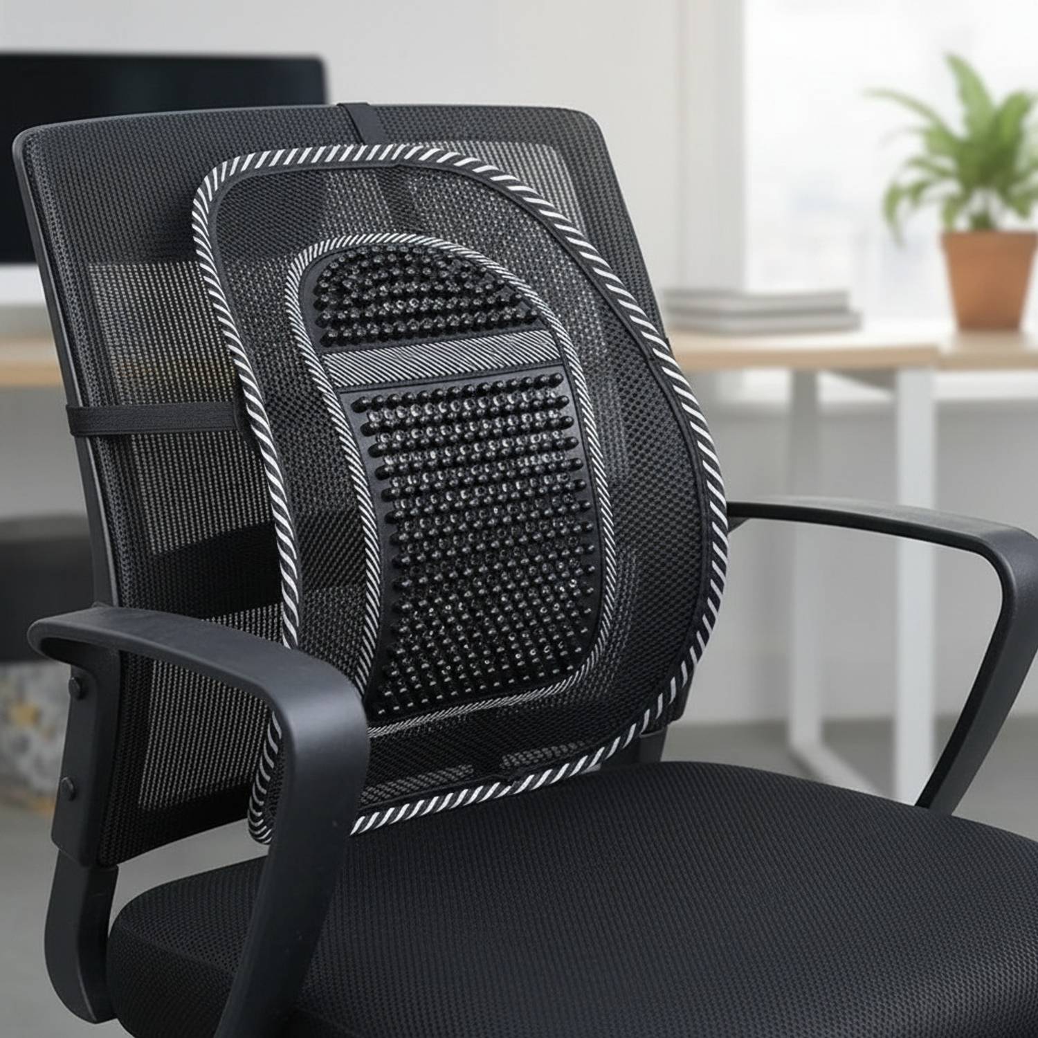 Cameron Ergonomic Back Support Cushion for Office Chair and Car Seat Back / Lumbar Support