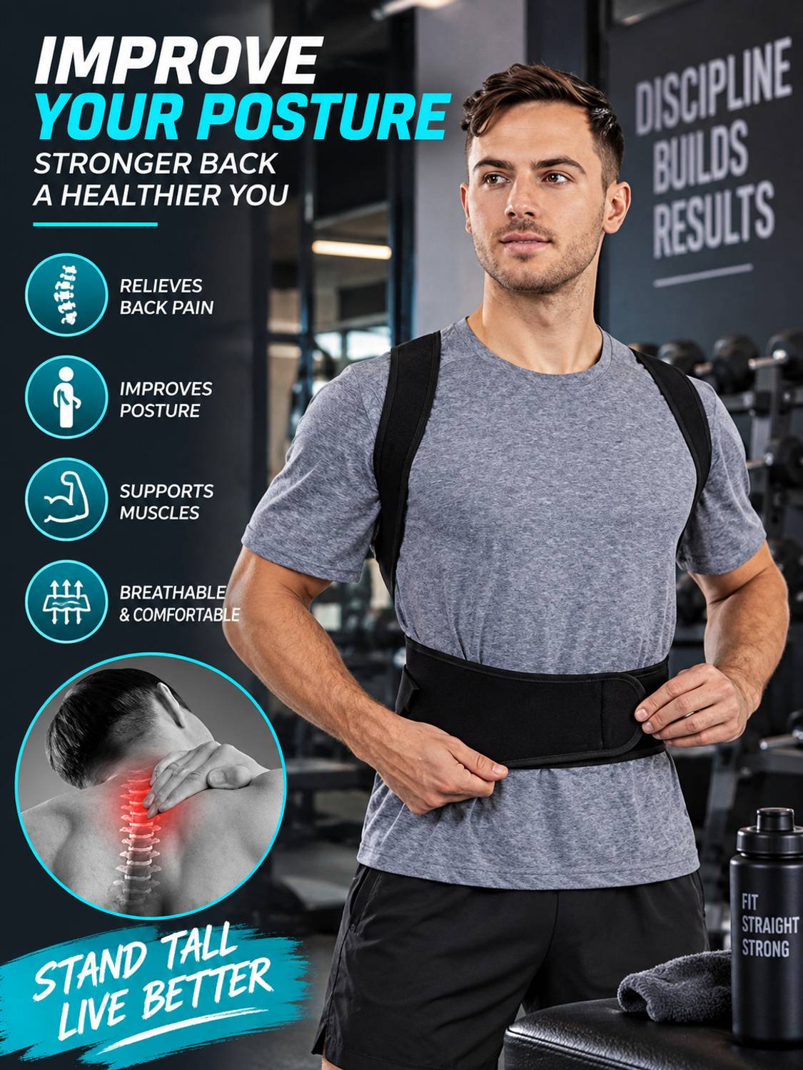 HEAREAL Premium Posture Corrector Belt - Image 2