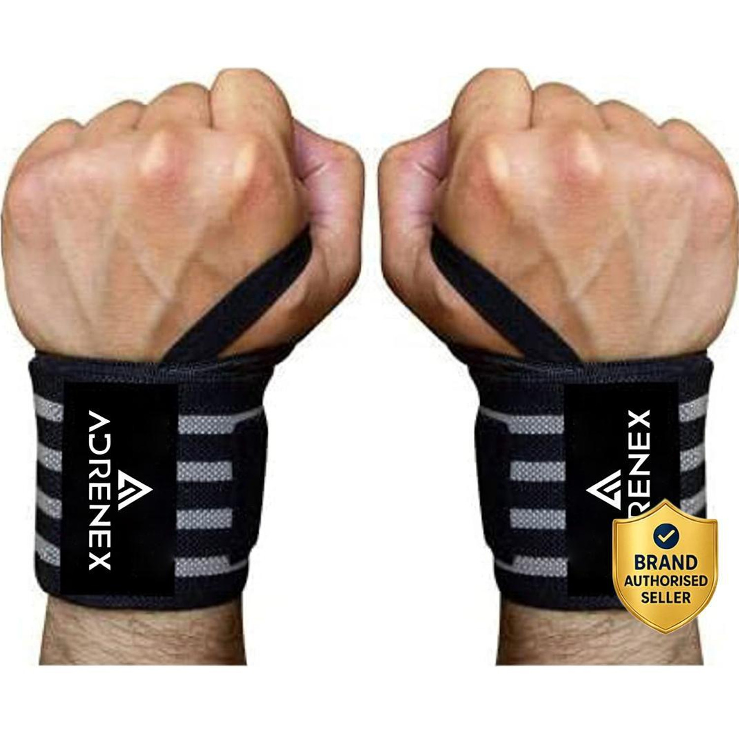 Image of Adrenex Professional Wrist Band,Strap For Gym and Fitness weight Lifting Wrist Support