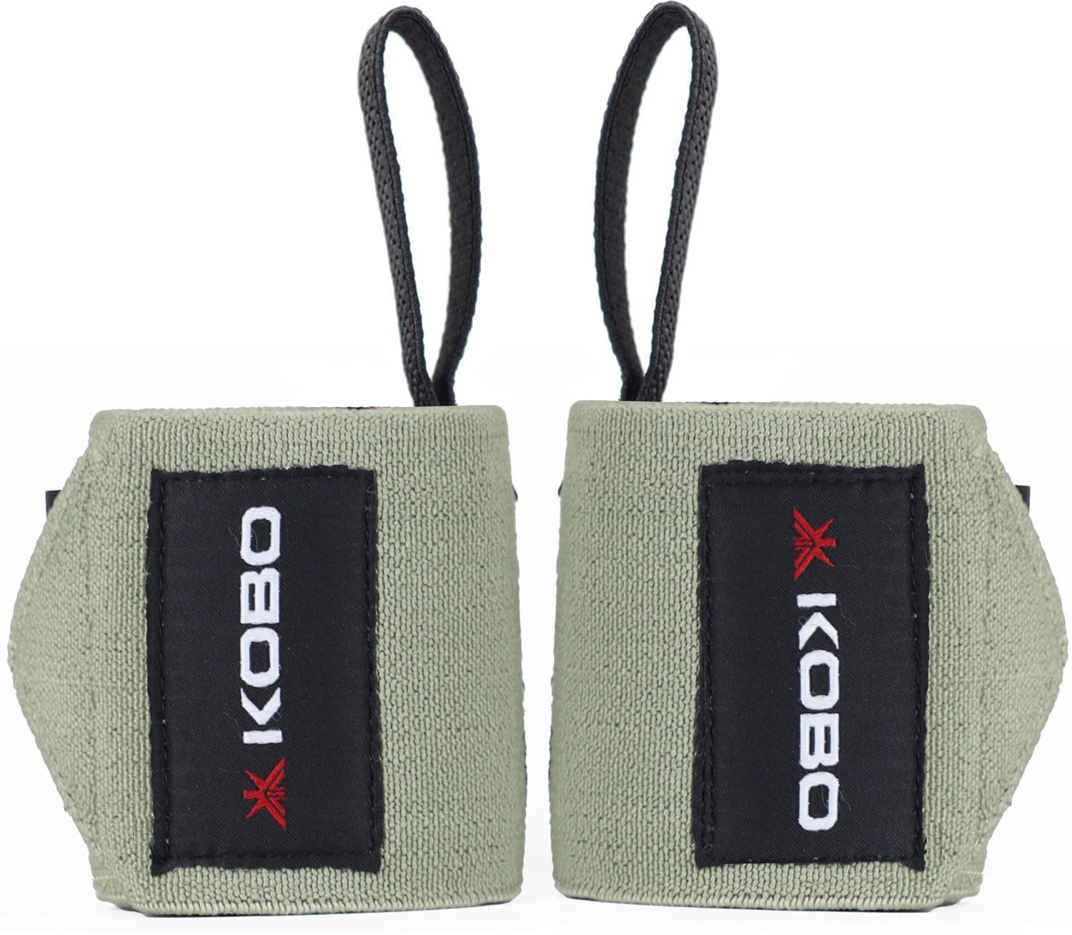 Image of KOBO Stiff Cotton 1 Meter Wrist Band Supporter for Gym, Wrap Straps Hand Grip Workout Wrist Support