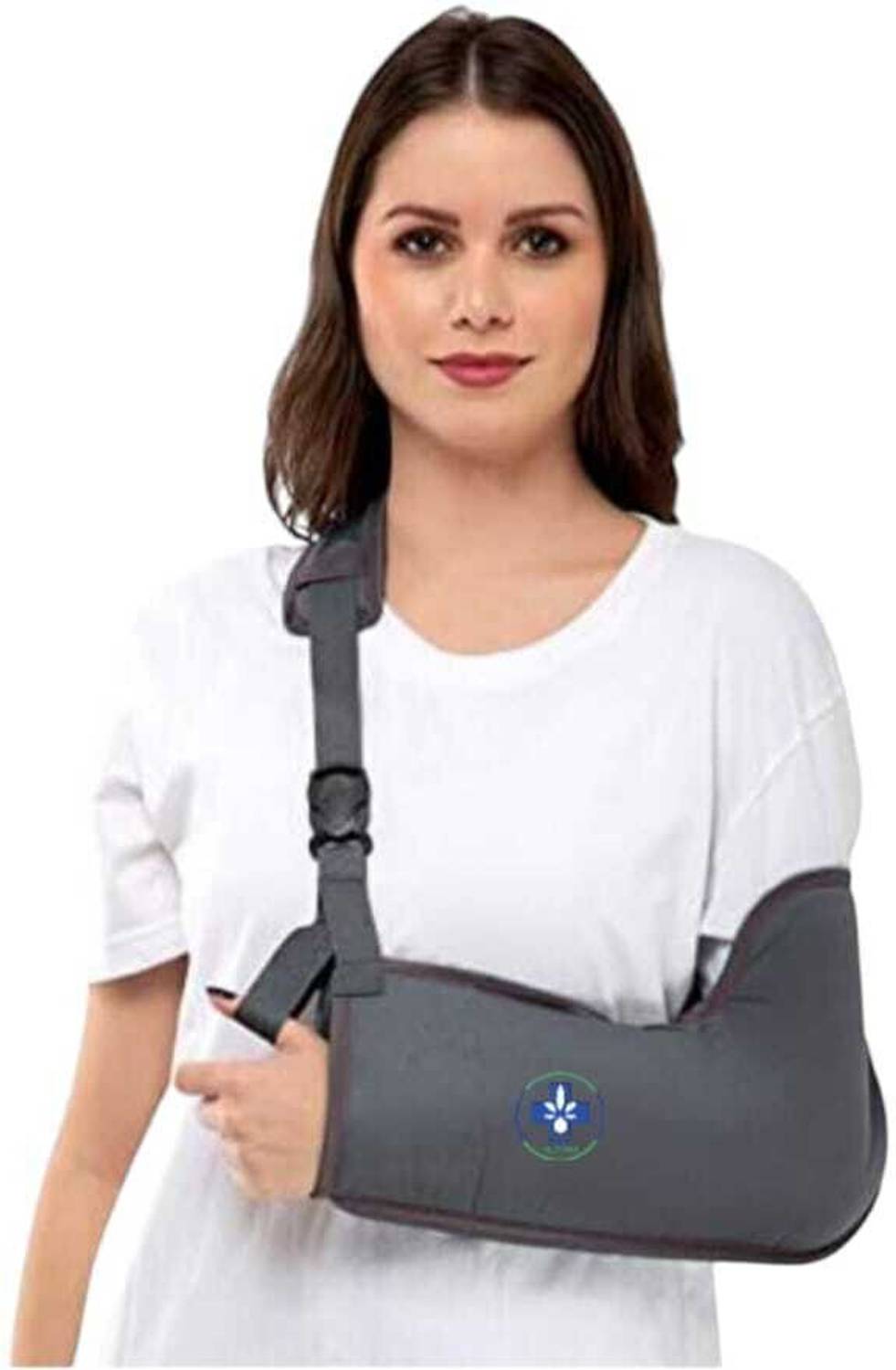 BRIJJ HELTH CARE ARM SLING POUCH Hand Support (Grey) Hand Support