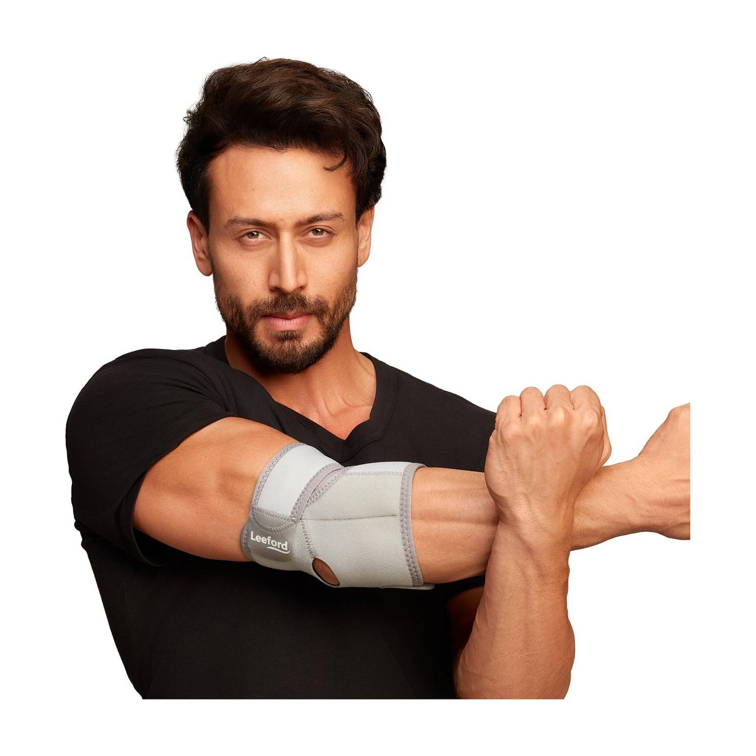 Leeford Elbow Support Wrap for Gym & Pain Relief - Image 1