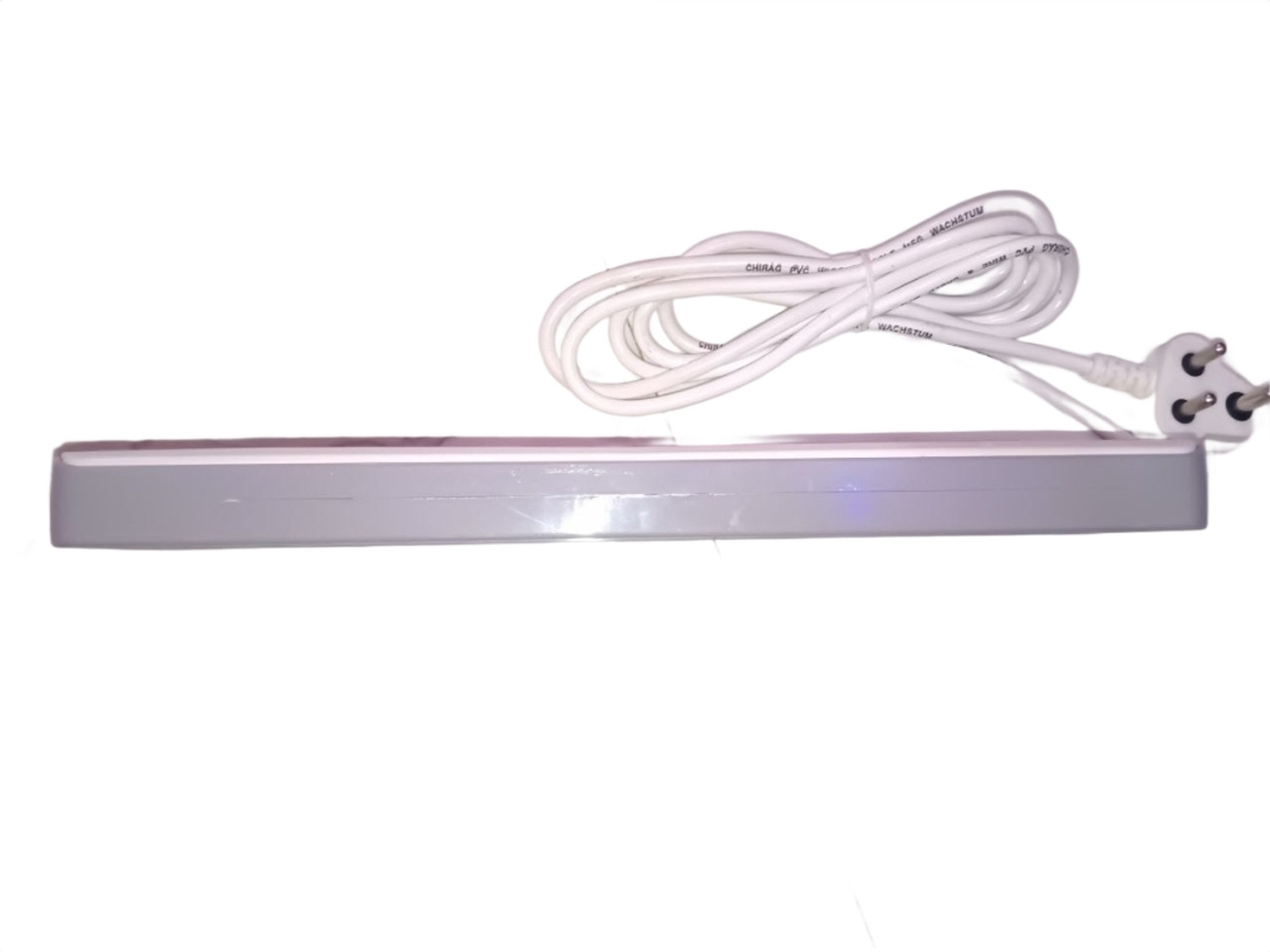 Image of Leavess ABS 7 SOCKET + 7 SWITCH EXTENSION BOARD WITH 3MTR WIRE WITH FUSE 7 Socket Extension Boards