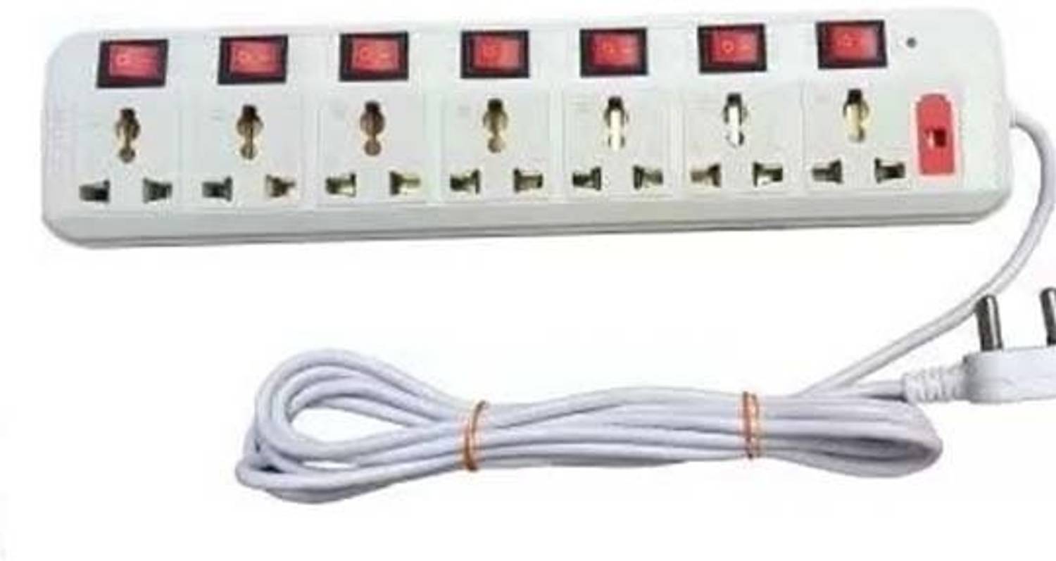 Kadio 7 Socket 3M Extension Cord - Image 1