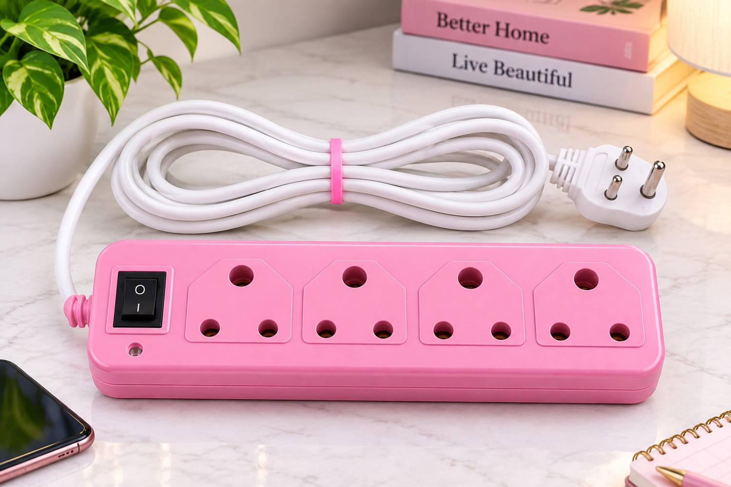 ELECTRO HUBB EXTENTION CORD 4 SOCKET 4 Socket Extension Boards