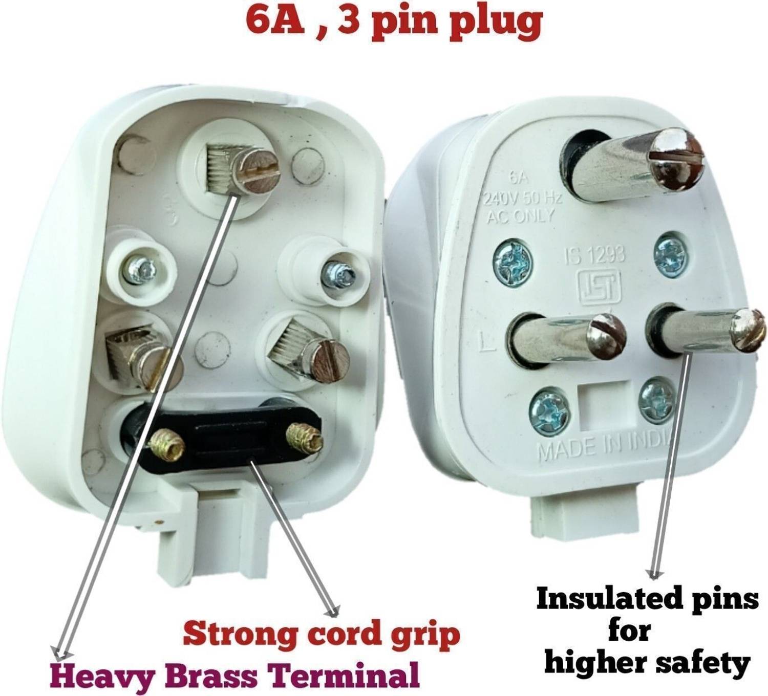UKV Extension switch board with 4 sockets havells 4 switchs