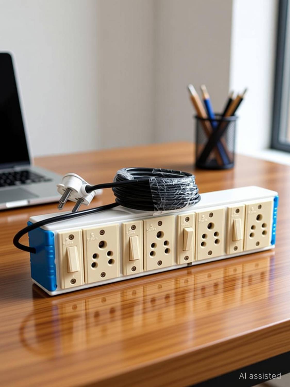 Abhinex 4 Socket and 4 Switch 4 Socket Extension Boards
