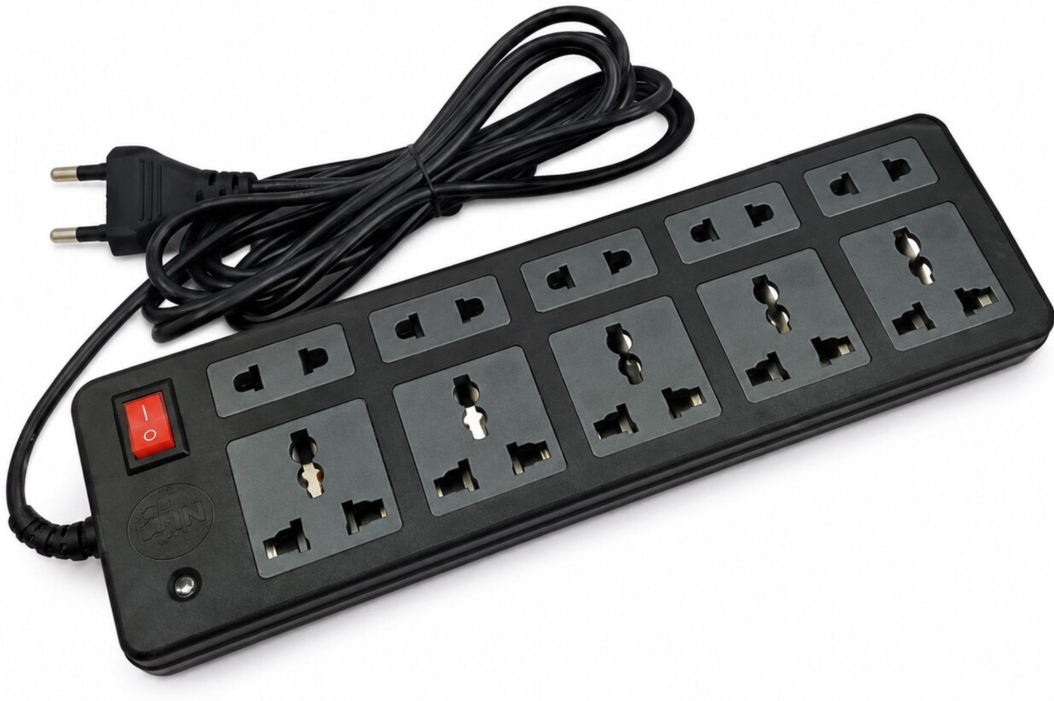 Image of GoutamOP 10 Socket Extension Board with Master Switch & Indicator 10 Socket Extension Boards