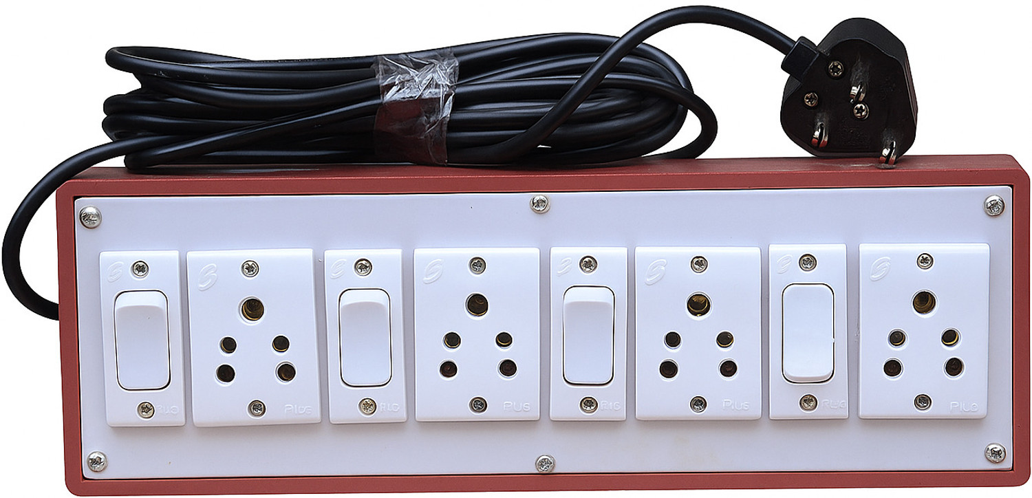 Image of sstreadingco Extension Board 6 amp 4 Socket Extension Boards
