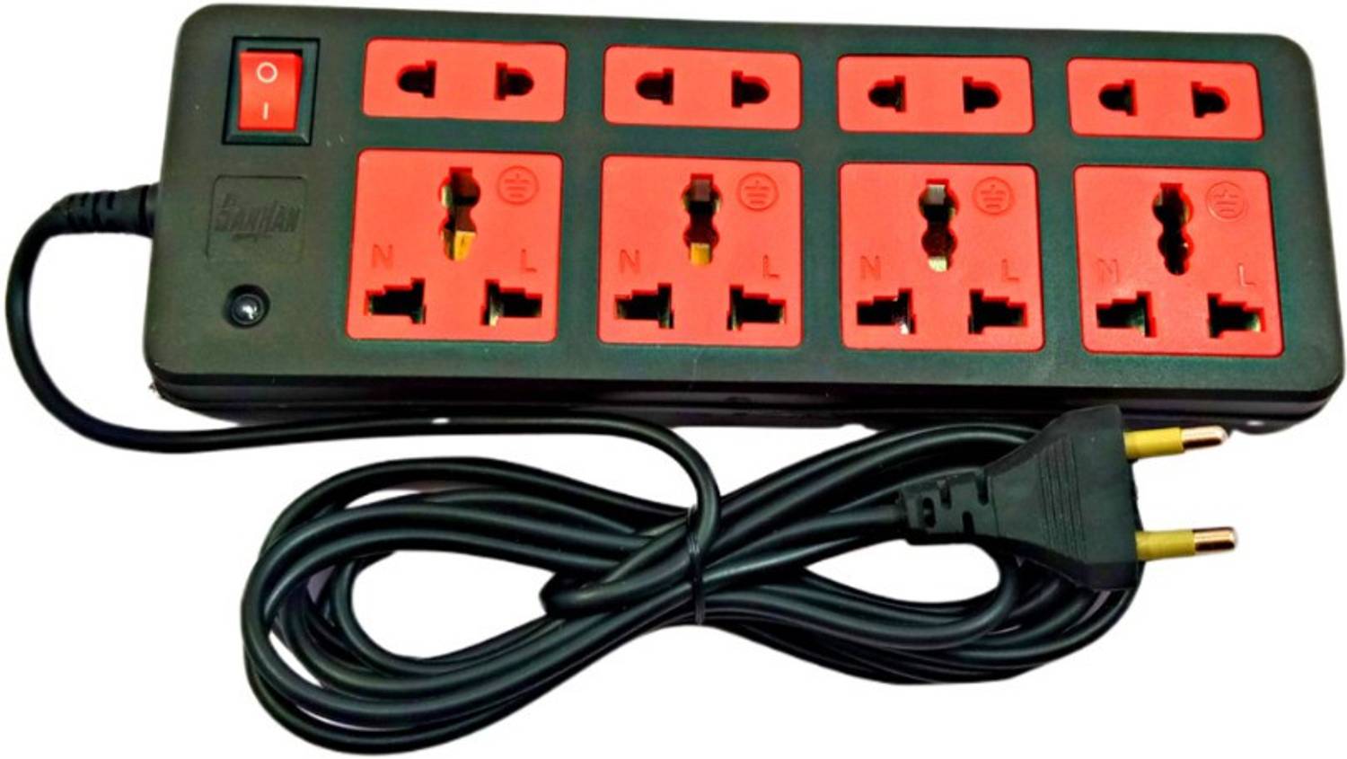 Sanhan 10 Socket 3m Extension Cord - Image 1