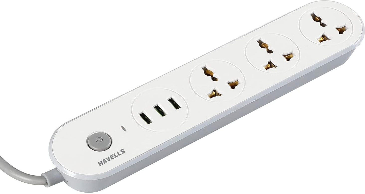 Image of HAVELLS USB Star 5 Socket Extension Boards