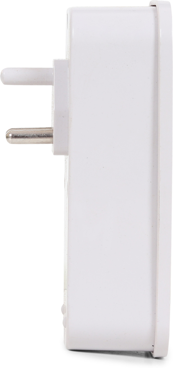 Image of Flipkart SmartBuy 3 + 1 Multiplug with LED Indicator, 4 Universal sockets (Beige Pack of 1) 4 Socket Extension Boards