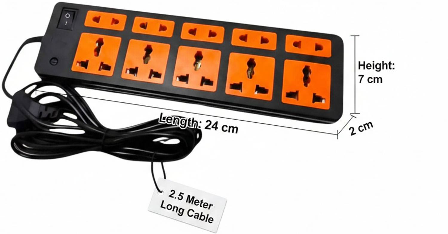 AriseOP 10 Socket Surge Protector - Image 3