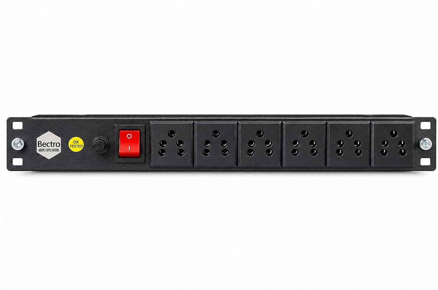 Image of bectro Extension Board and Surge Protector Networking & Server Rack Power 6 Socket Extension Boards