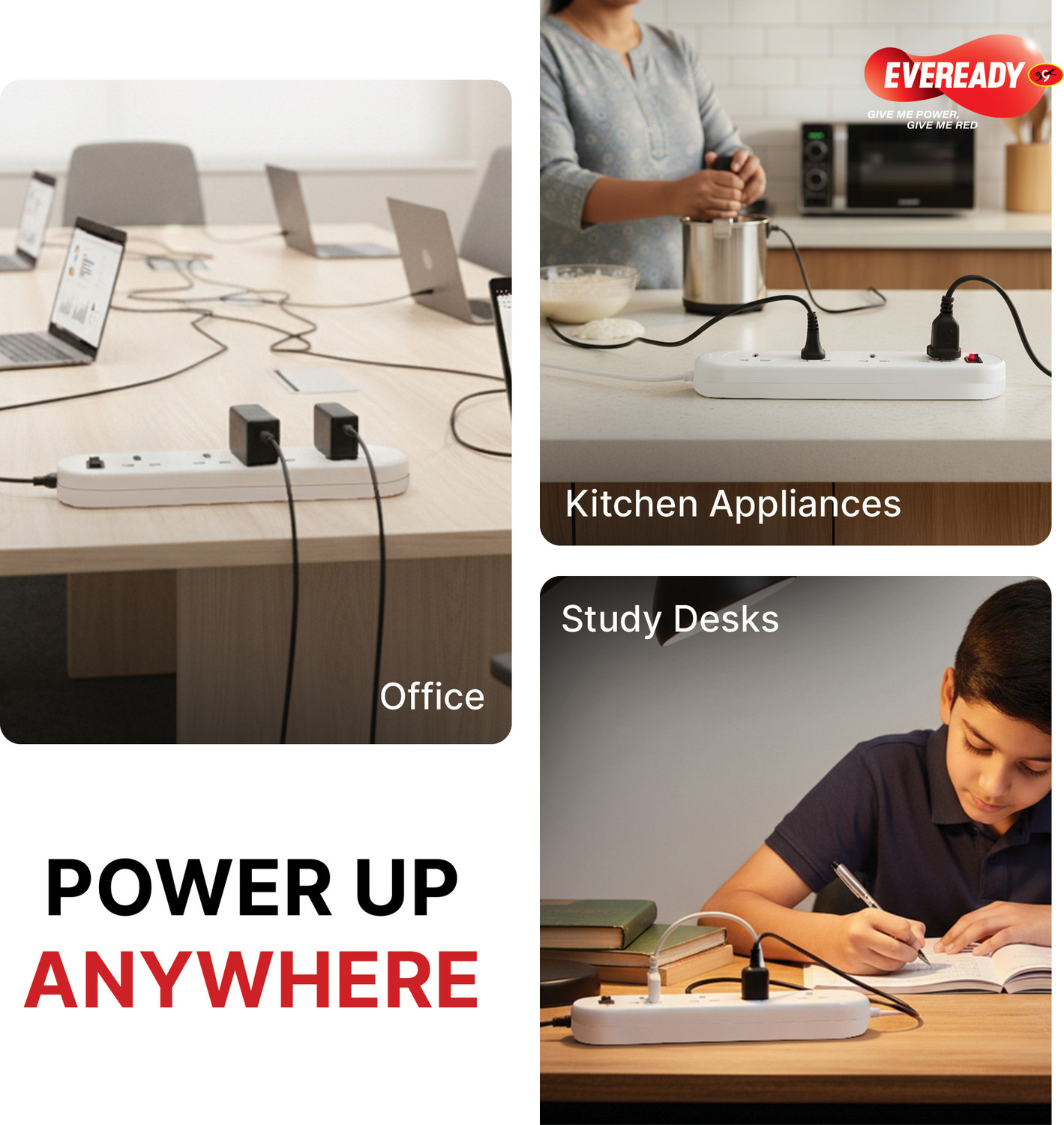Image of EVEREADY Everprotect NEO Spike Guard - X4 (4 meter) 4 Socket Extension Boards