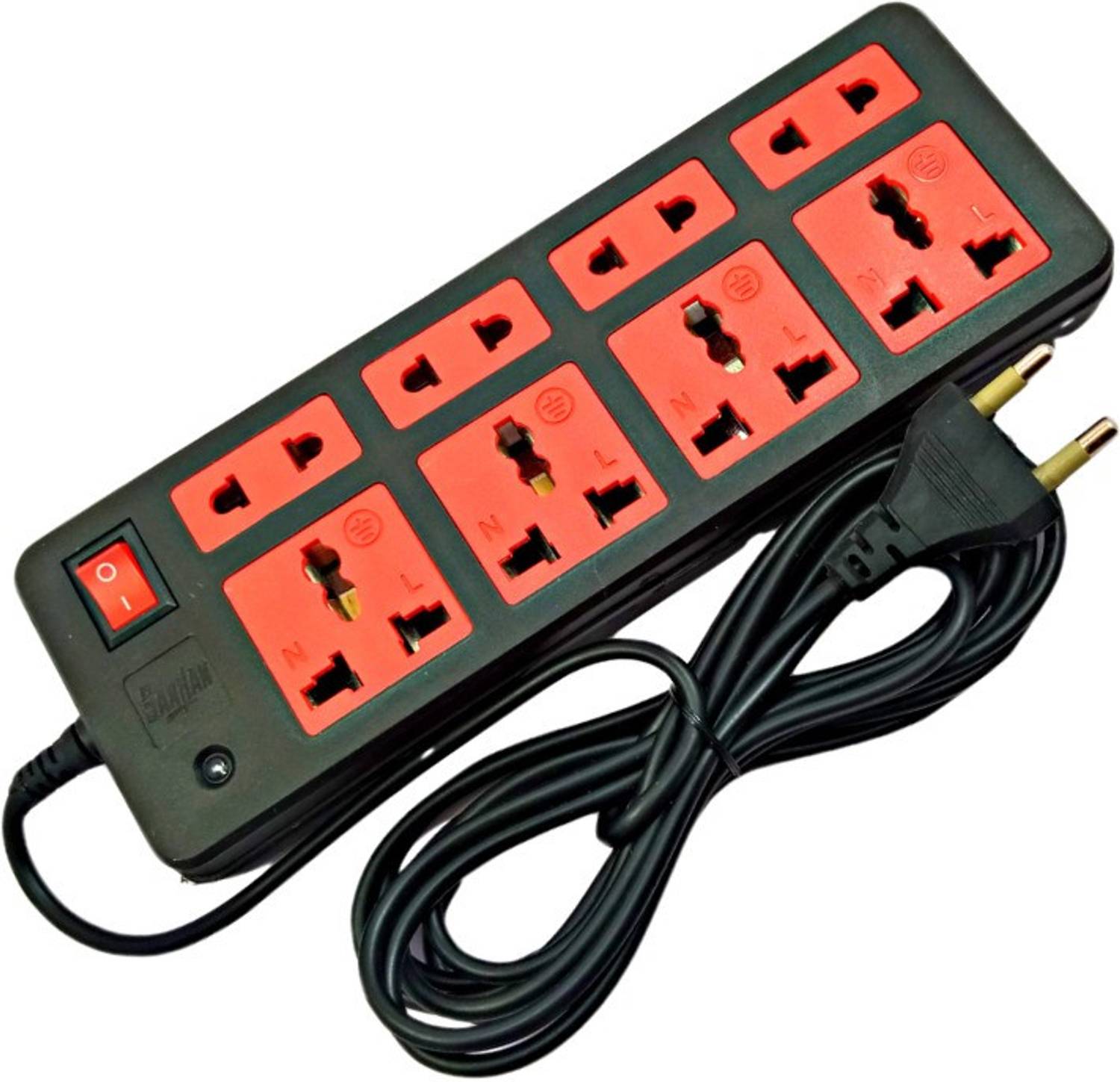 Sanhan 10 Socket 3m Extension Cord - Image 3