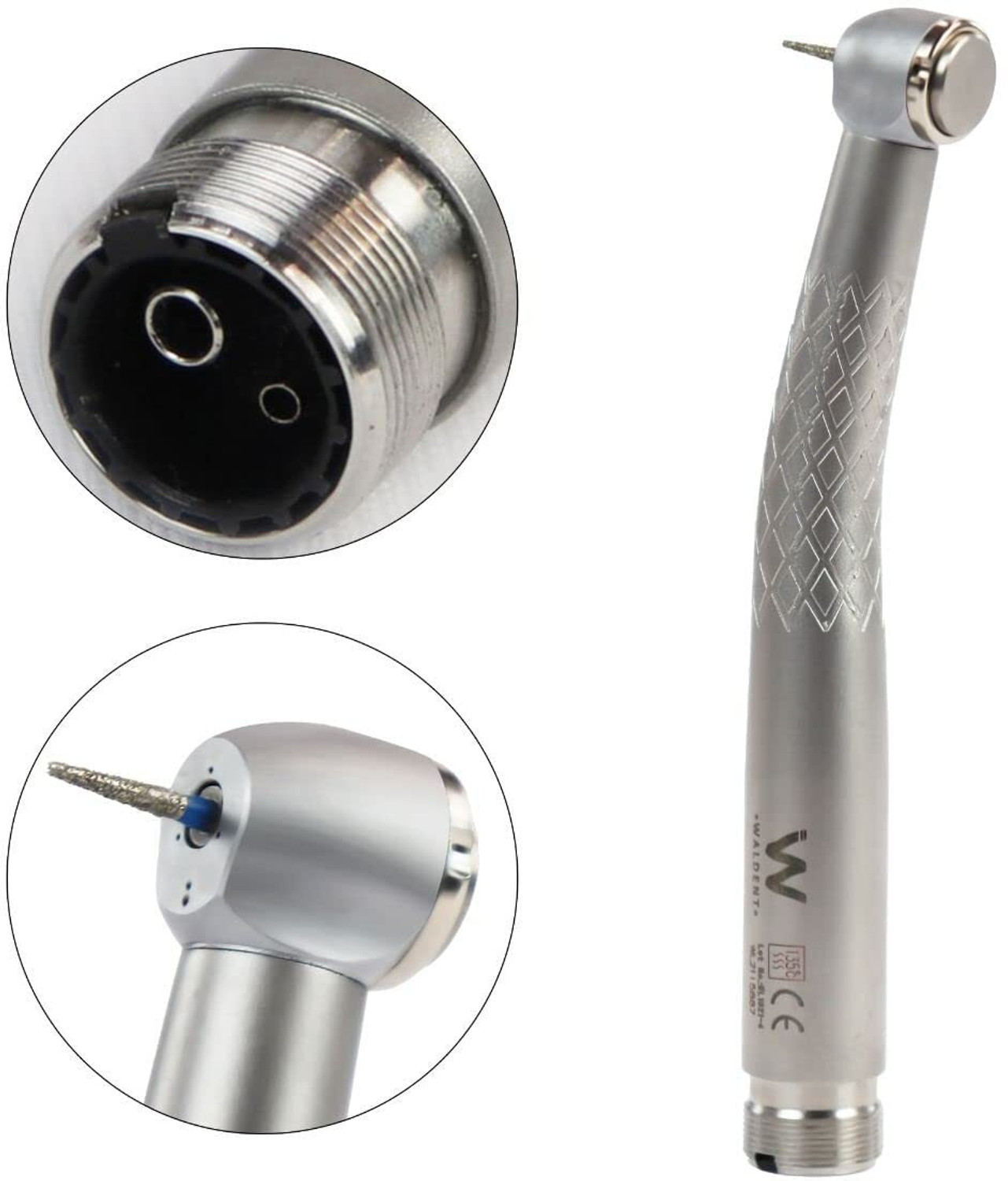 Image of Waldent Premium Plus Airotor Super Torque | Water Spray | Push-Button System (W-122) Surgical Plier