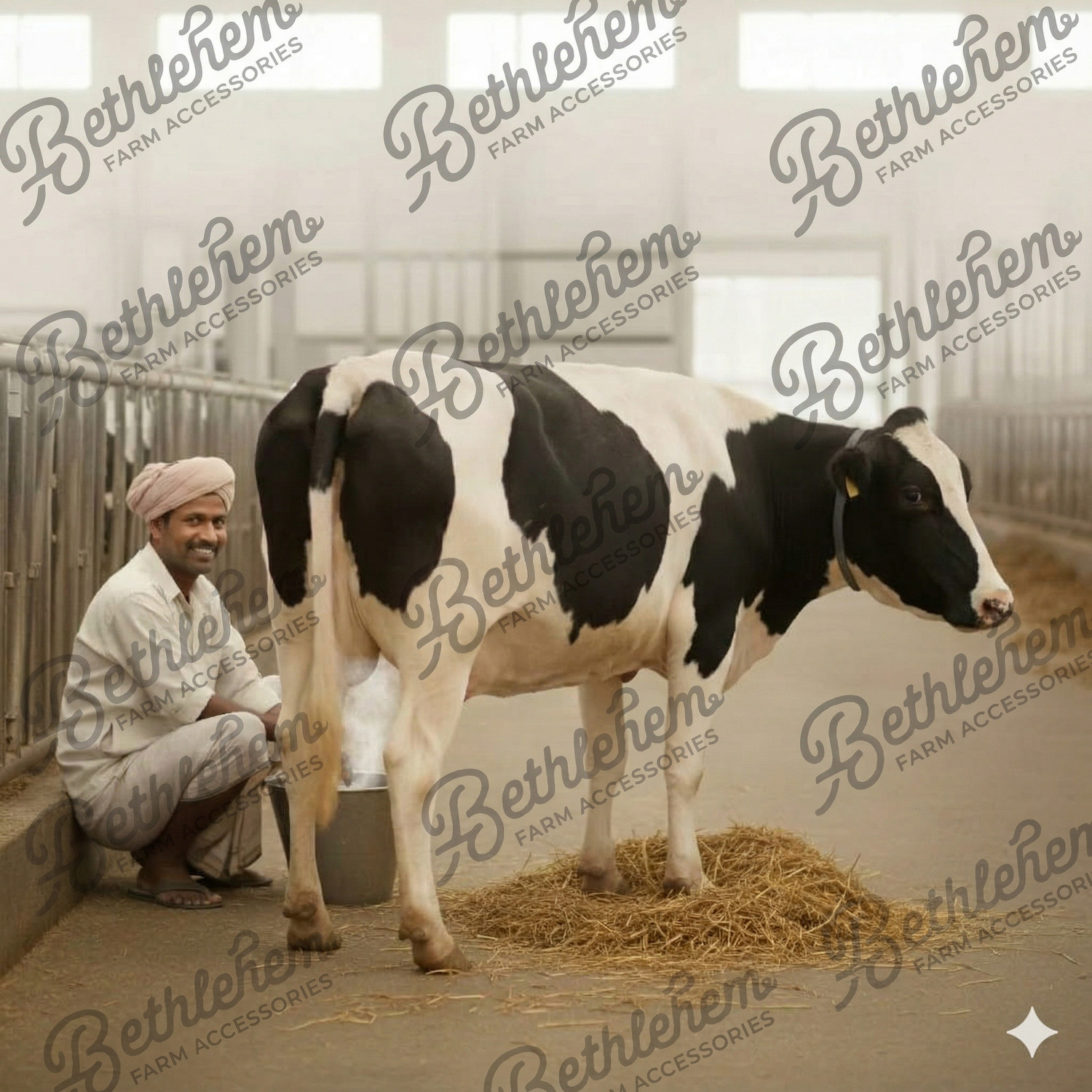 Image of Bethlehem Cow & Buffalo Anti Kick Bar Adjustable Stainless Steel Milking Safety Rod | Surgical Plier