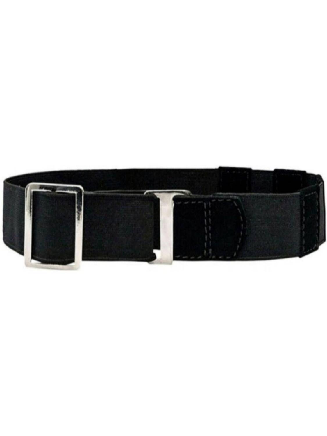 Anemone Men Black Metal, Fabric Belt