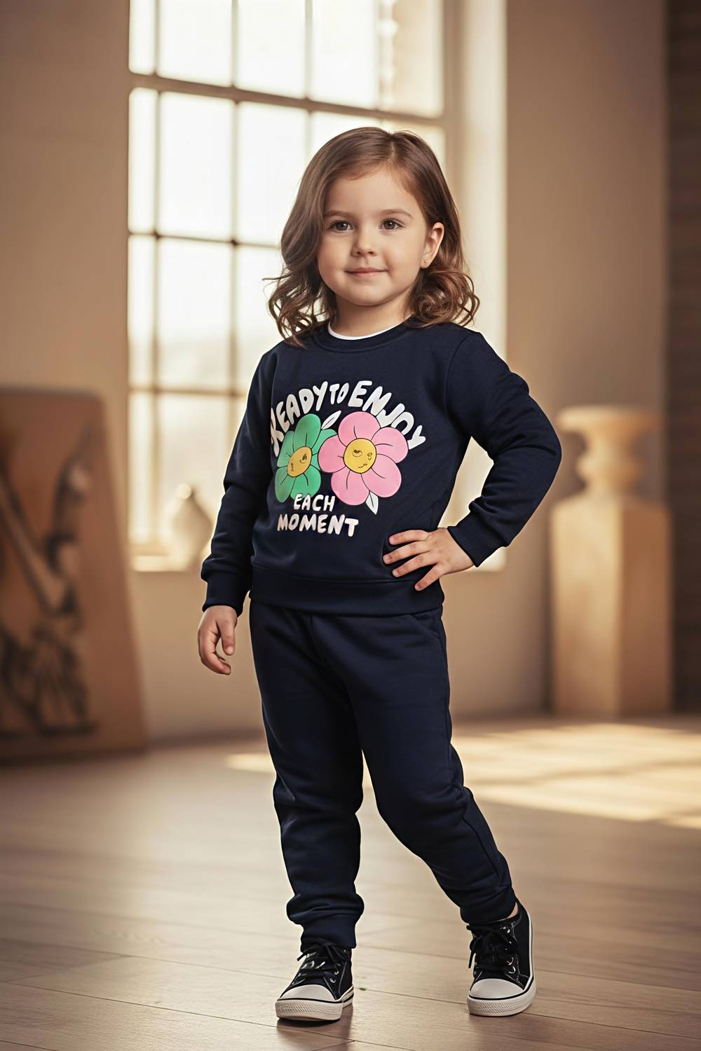 barkatdesigningplanet Graphic Print Round Neck Casual Baby Boys & Baby Girls Reversible Blue Sweater