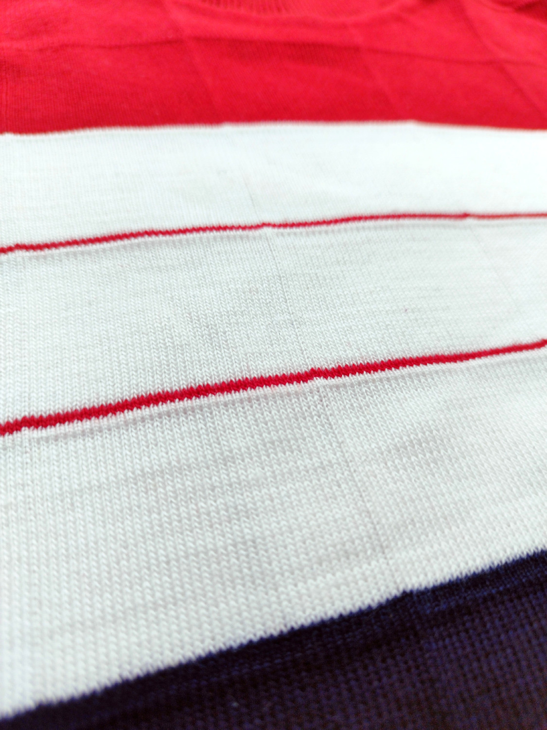 Image of Avelly Striped Round Neck Casual Boys Red Sweater